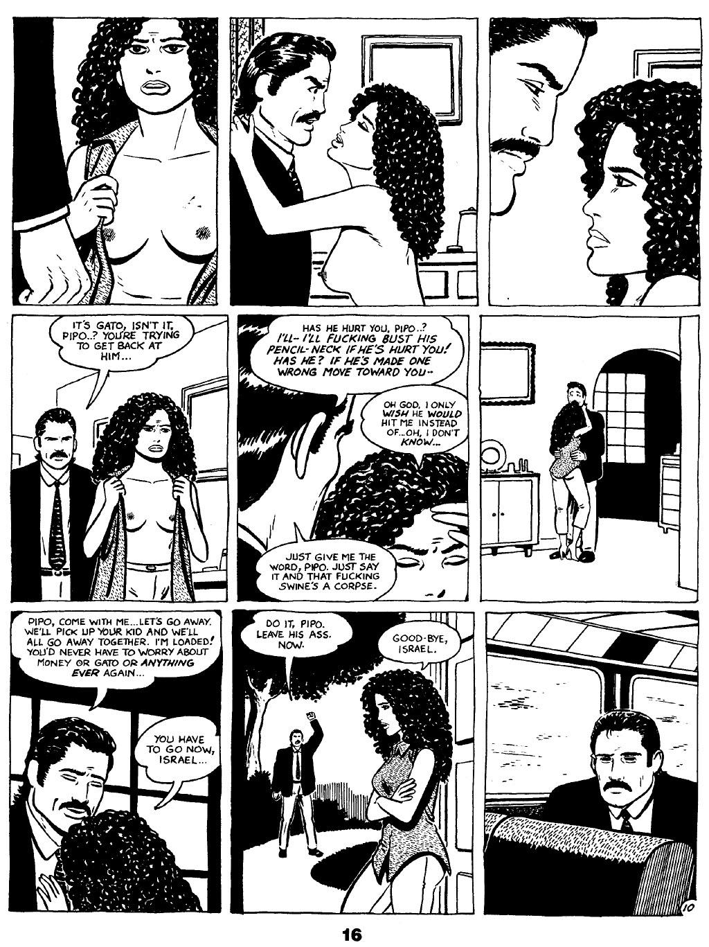 Read online Love and Rockets (1982) comic -  Issue #19 - 18