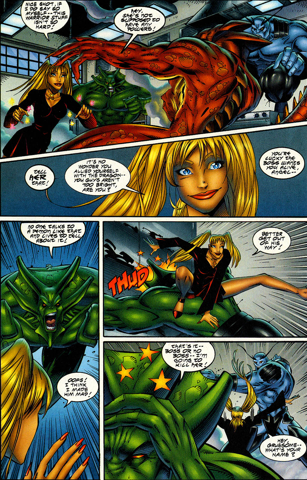 Read online Avengelyne (1996) comic -  Issue #6 - 21