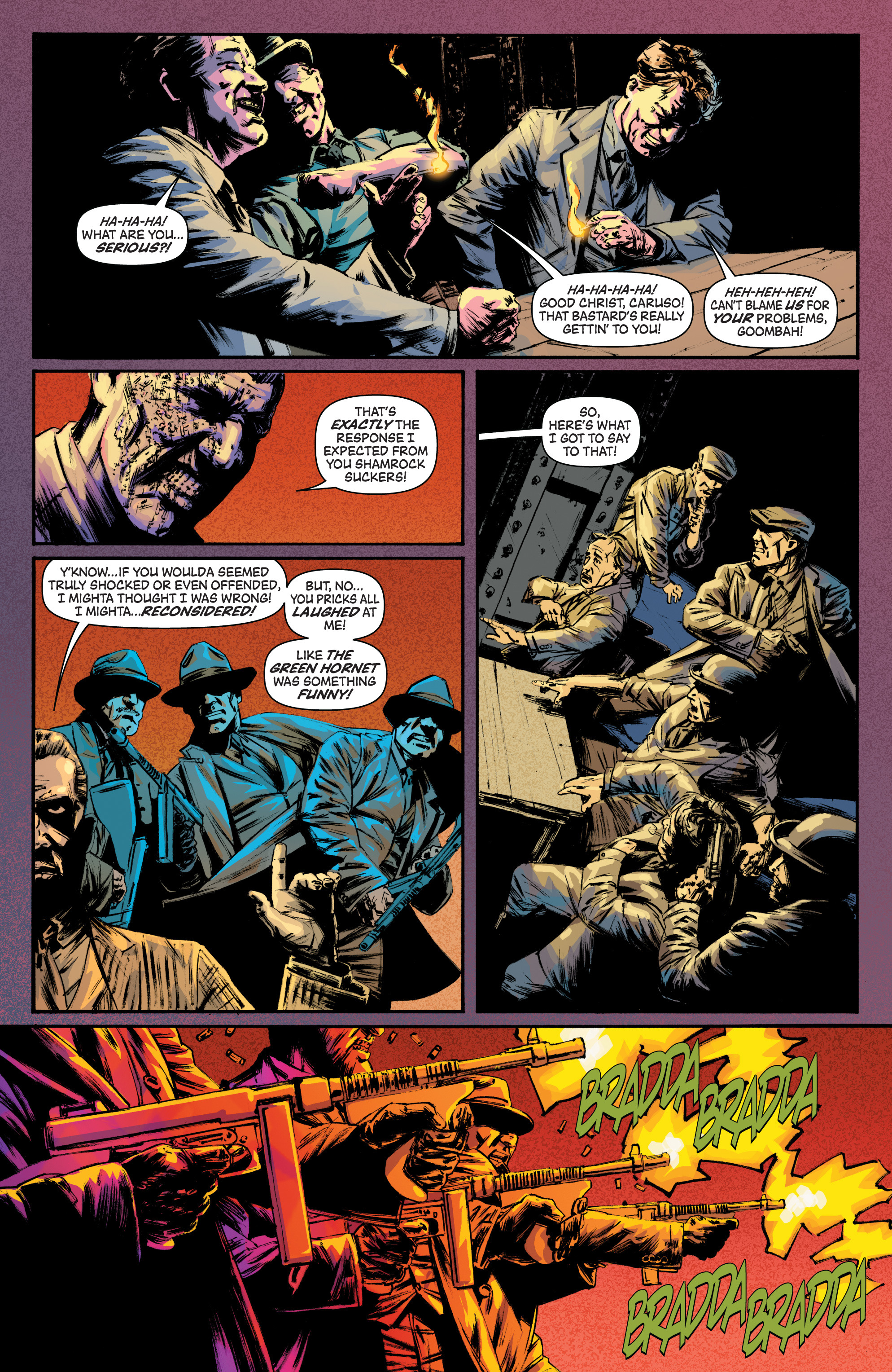 Read online Green Hornet: Year One comic -  Issue #7 - 23