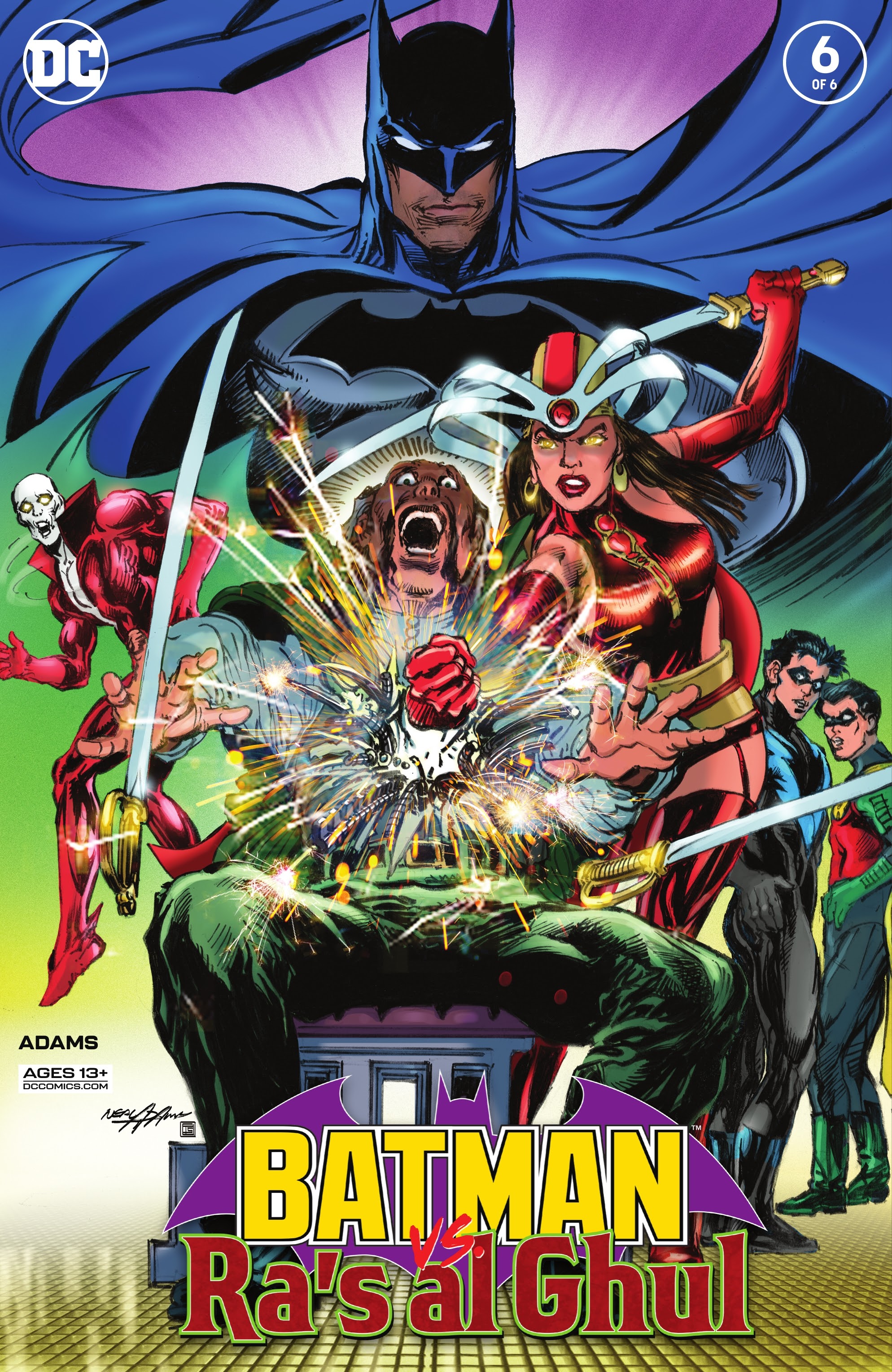Read online Batman Vs. Ra's al Ghul comic -  Issue #6 - 1