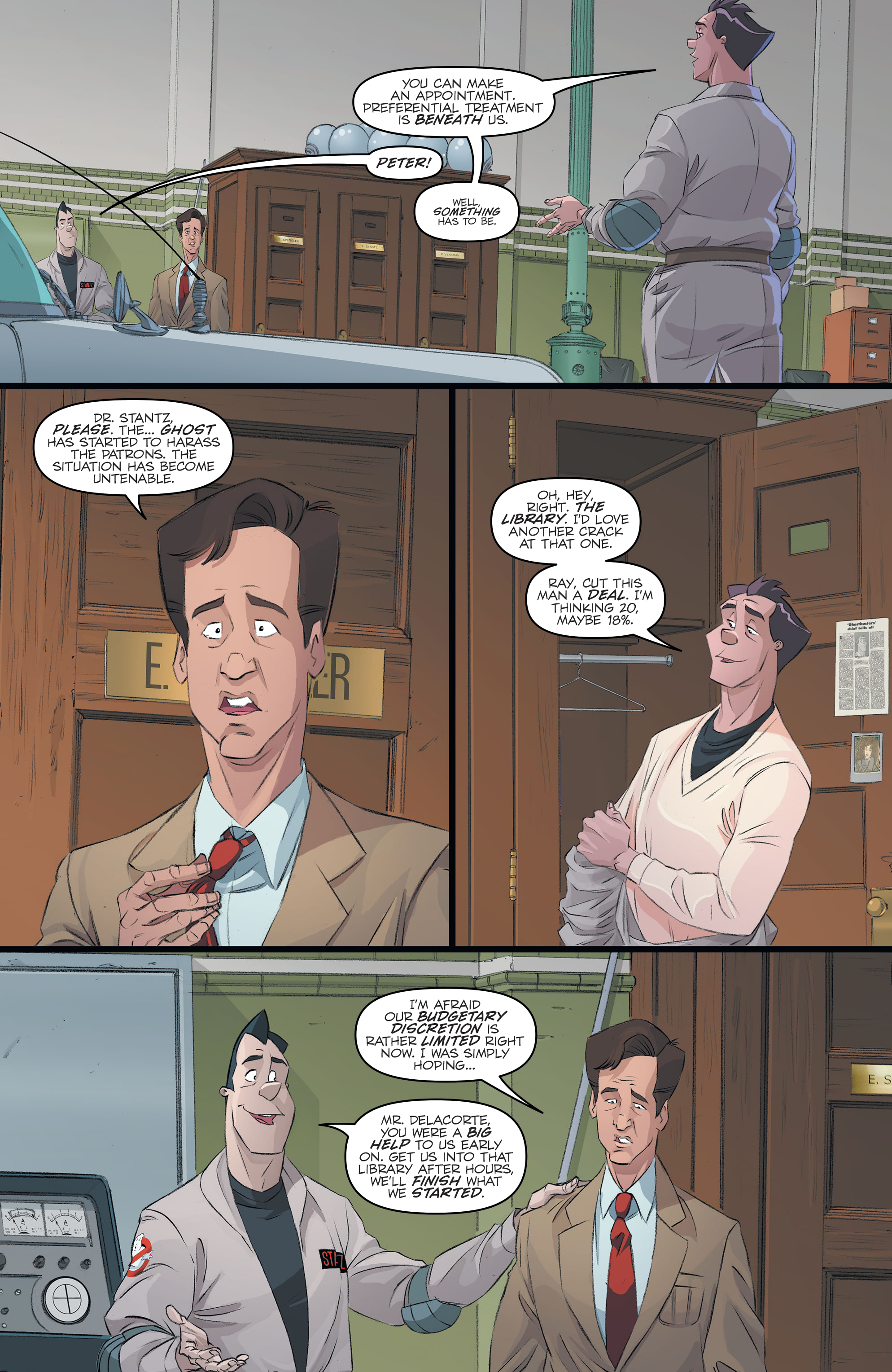 Read online Ghostbusters: Year One comic -  Issue #2 - 14