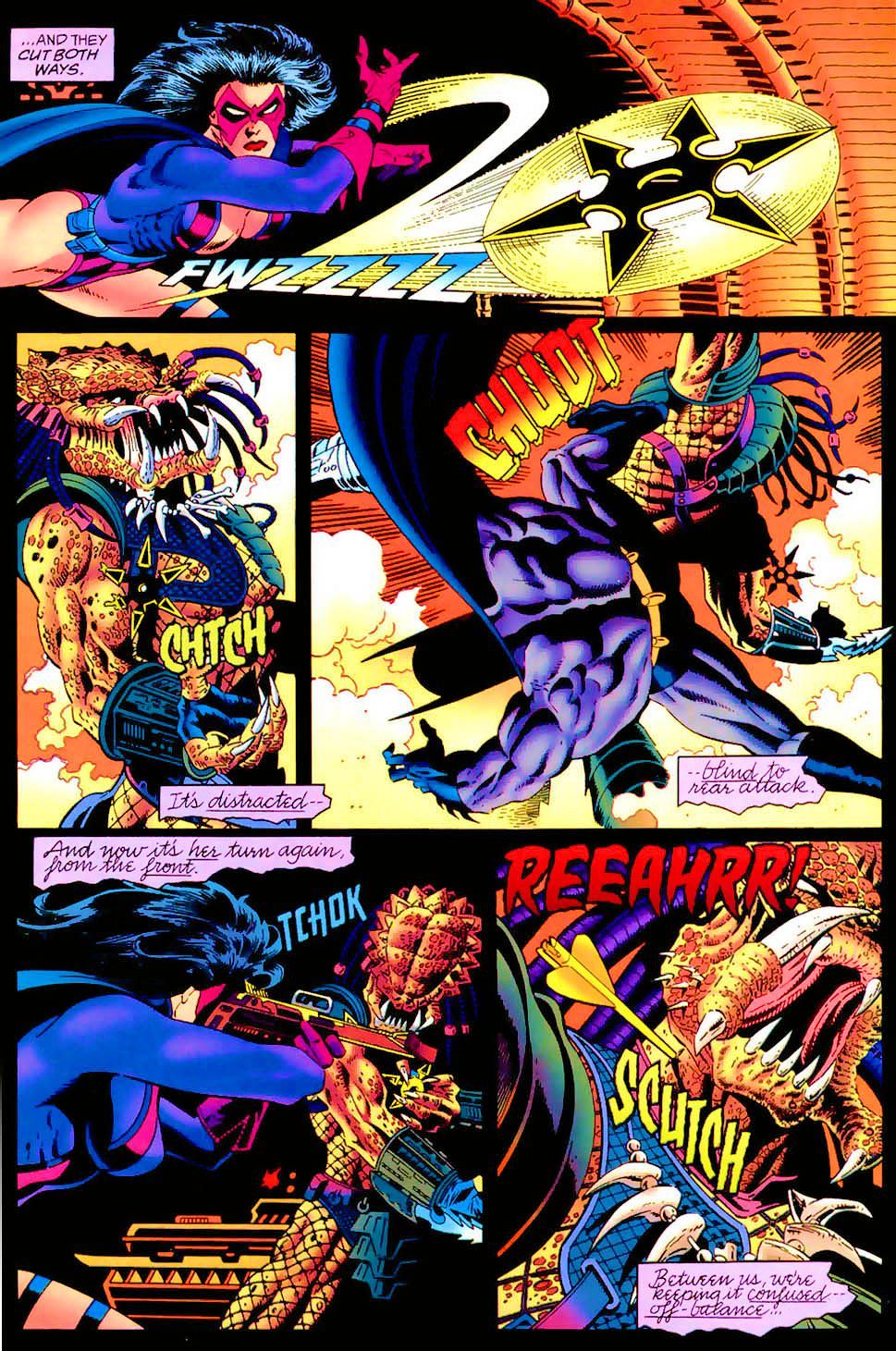 Read online Batman Versus Predator II: Bloodmatch comic -  Issue #4 - 22