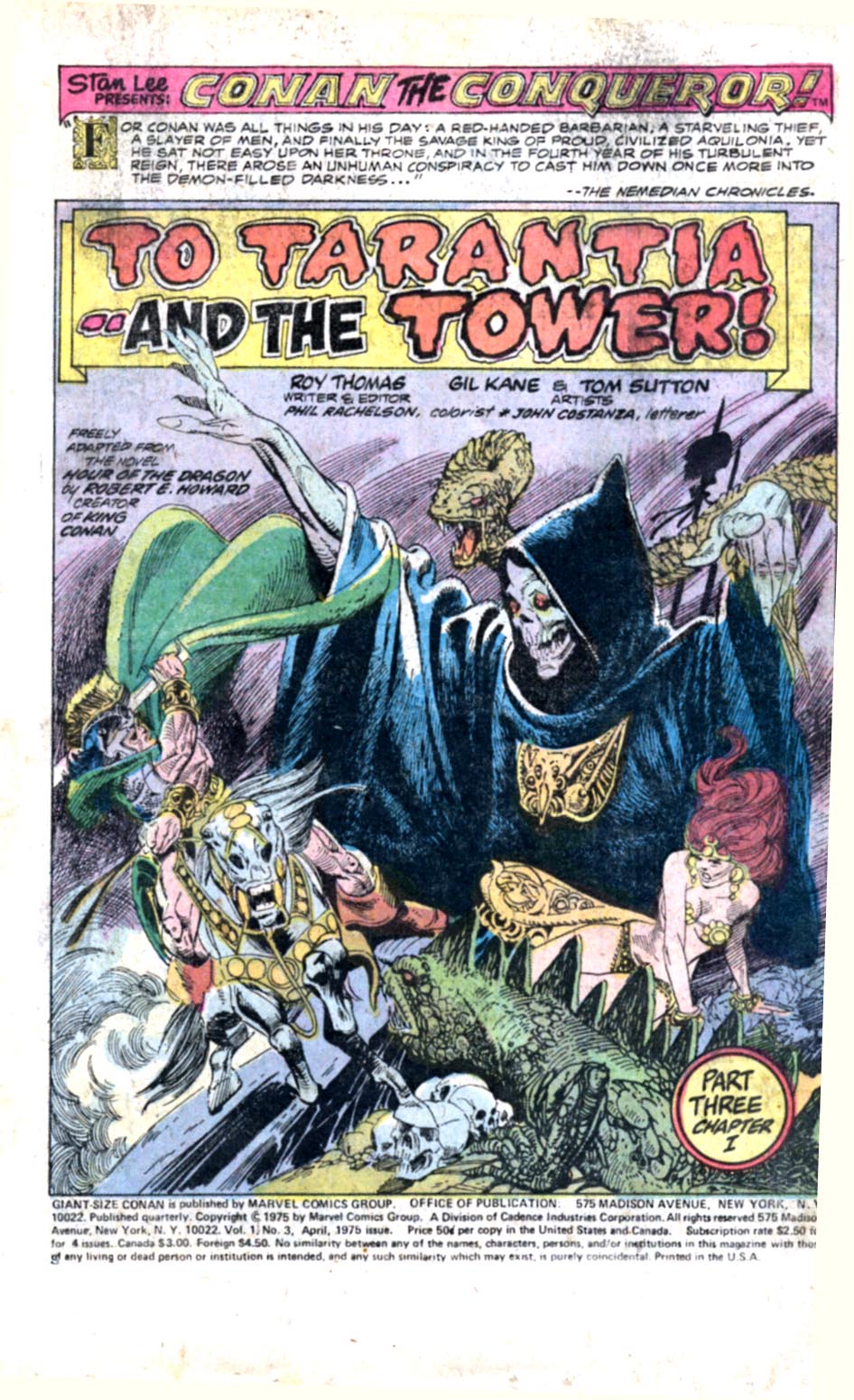 Read online Giant-Size Conan comic -  Issue #3 - 2