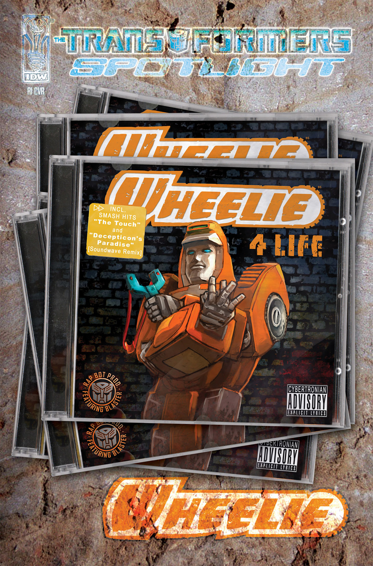 Read online Transformers Spotlight: Wheelie comic -  Issue # Full - 4