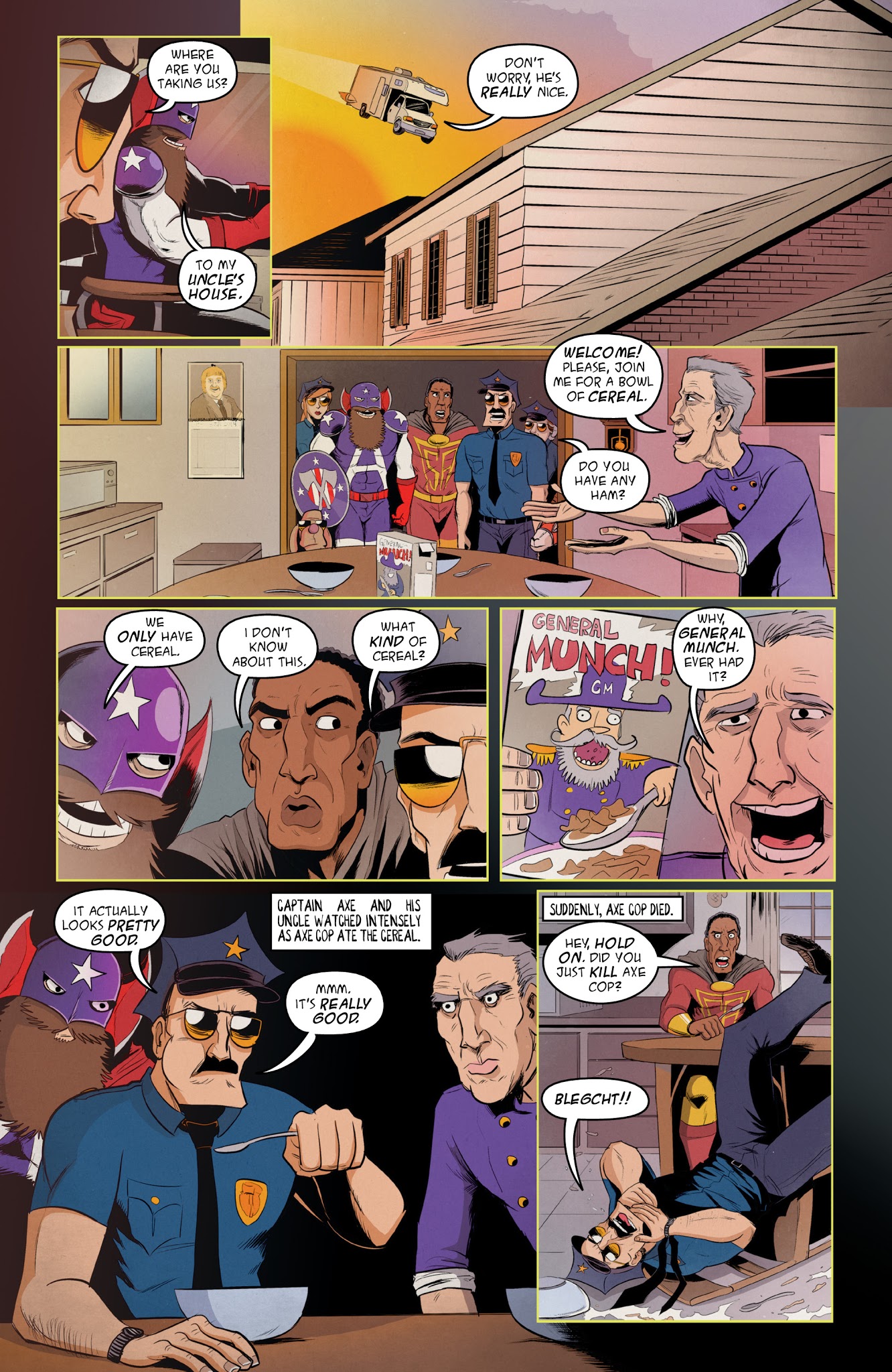 Read online Axe Cop comic -  Issue # TPB 6 - 46