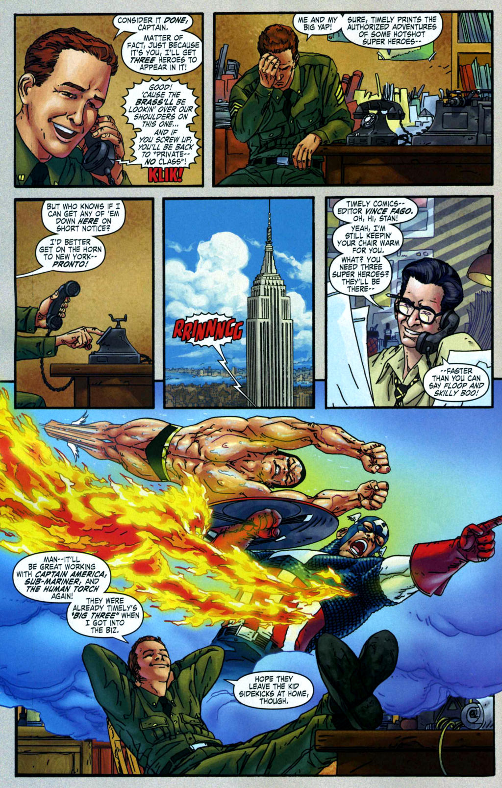 Read online Stan Lee Meets the Thing comic -  Issue # Full - 15