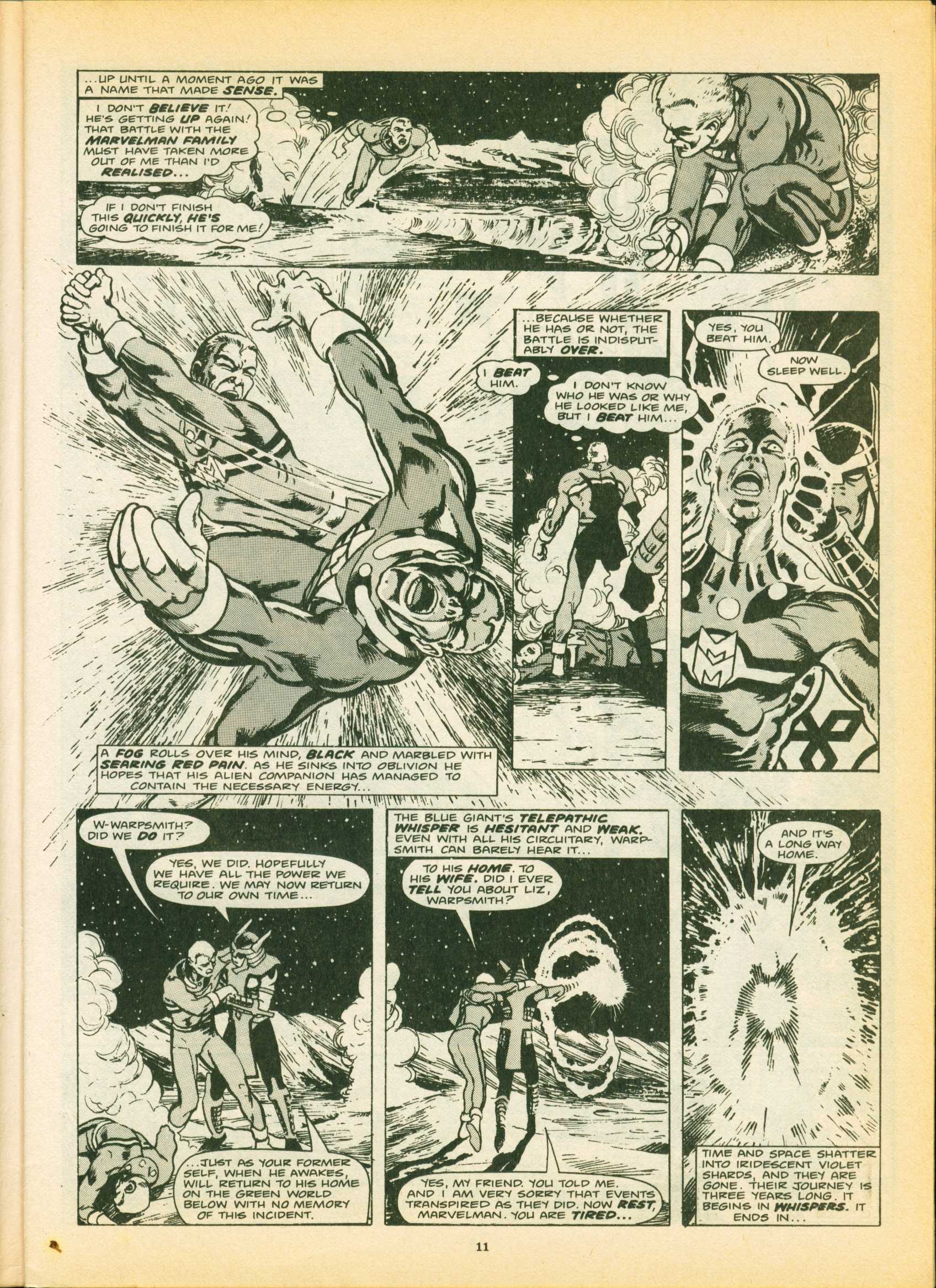 Read online Warrior comic -  Issue #4 - 11