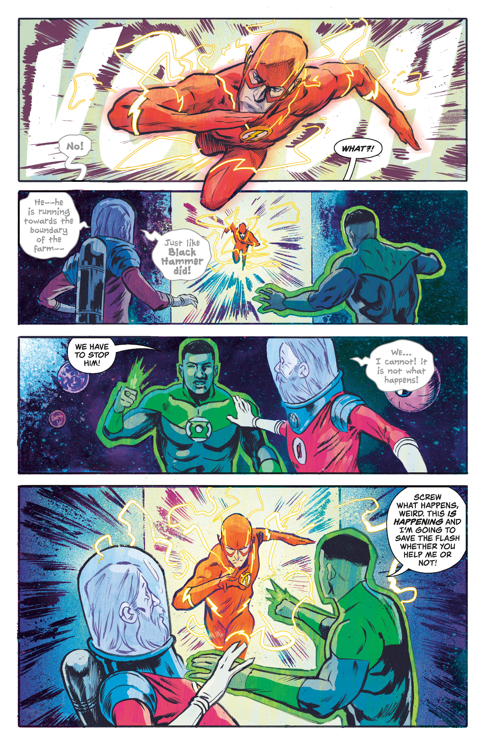 Read online Black Hammer/Justice League: Hammer of Justice! comic -  Issue #3 - 17