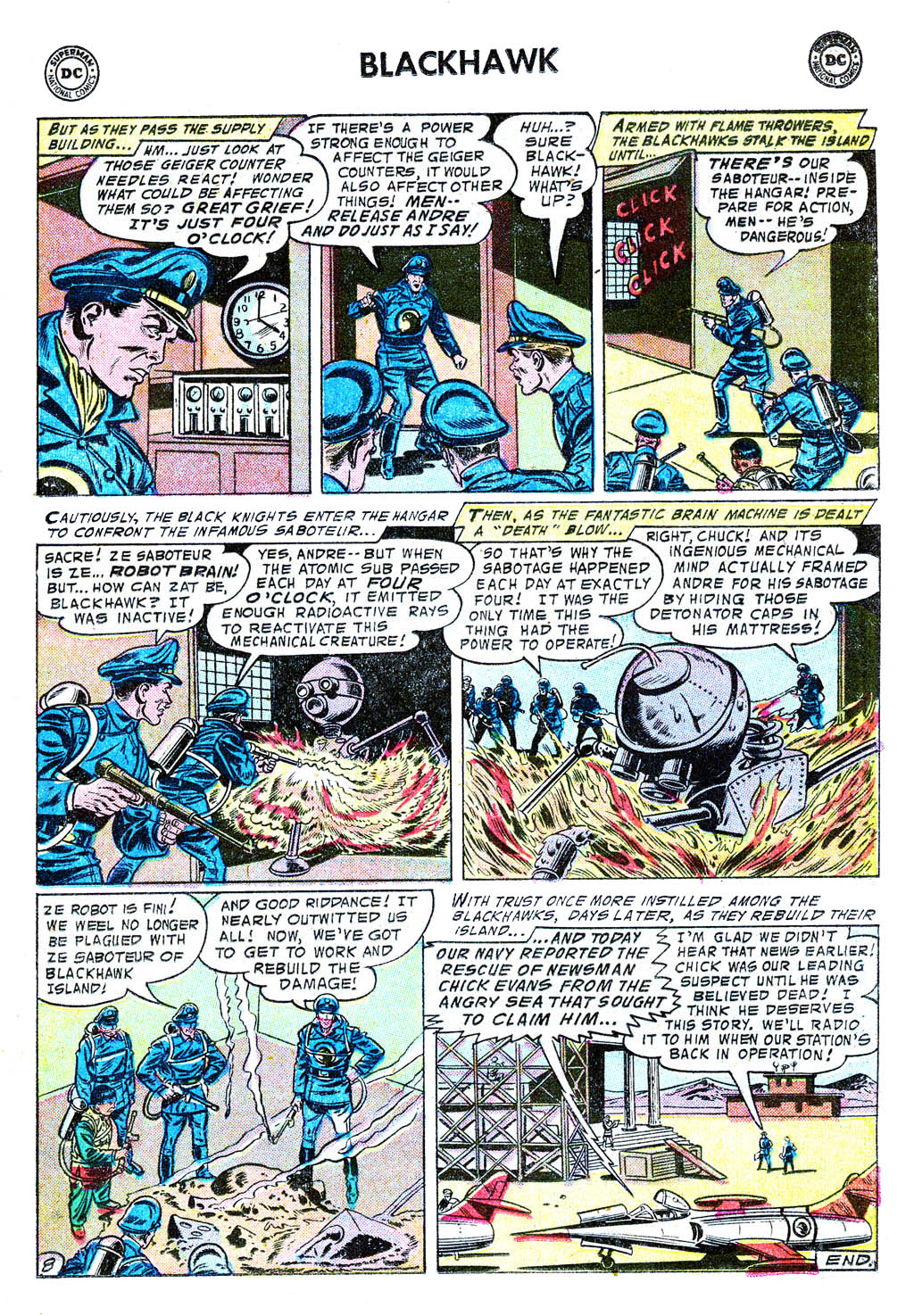 Read online Blackhawk (1957) comic -  Issue #113 - 21