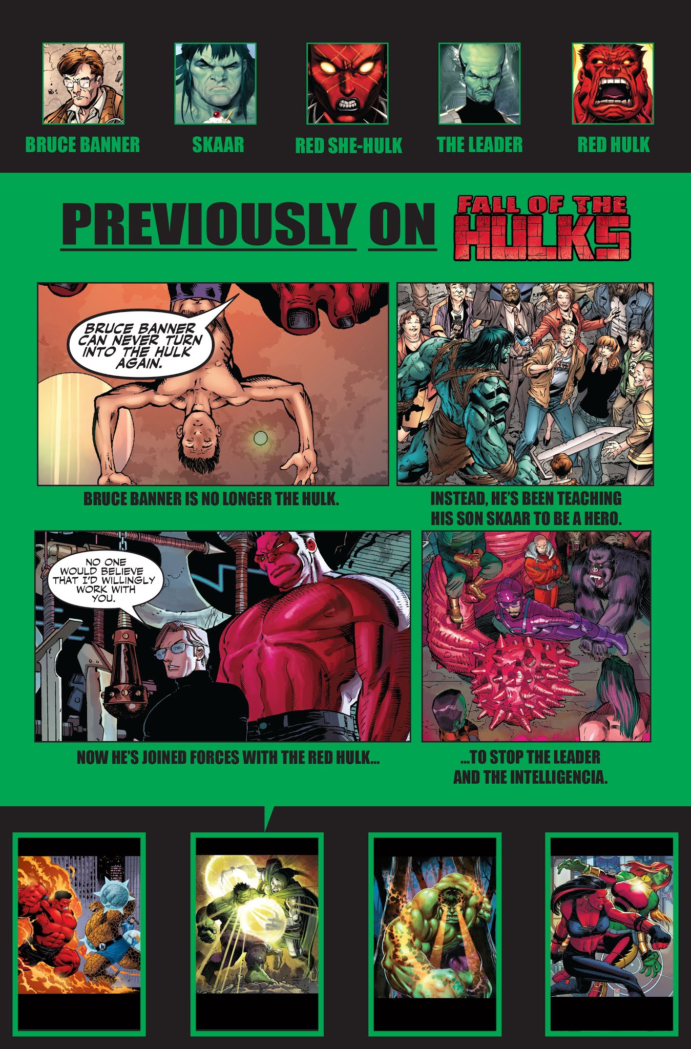 Read online The Incredible Hulks: Fall of the Hulks comic -  Issue # TPB (Part 1) - 45