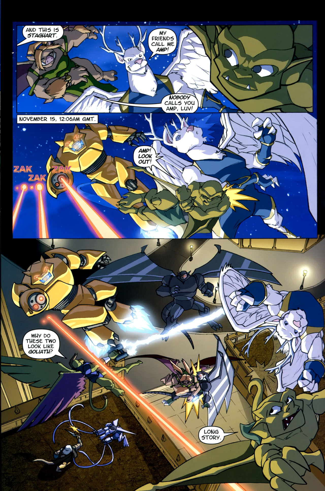 Read online Gargoyles (2006) comic -  Issue #8 - 13