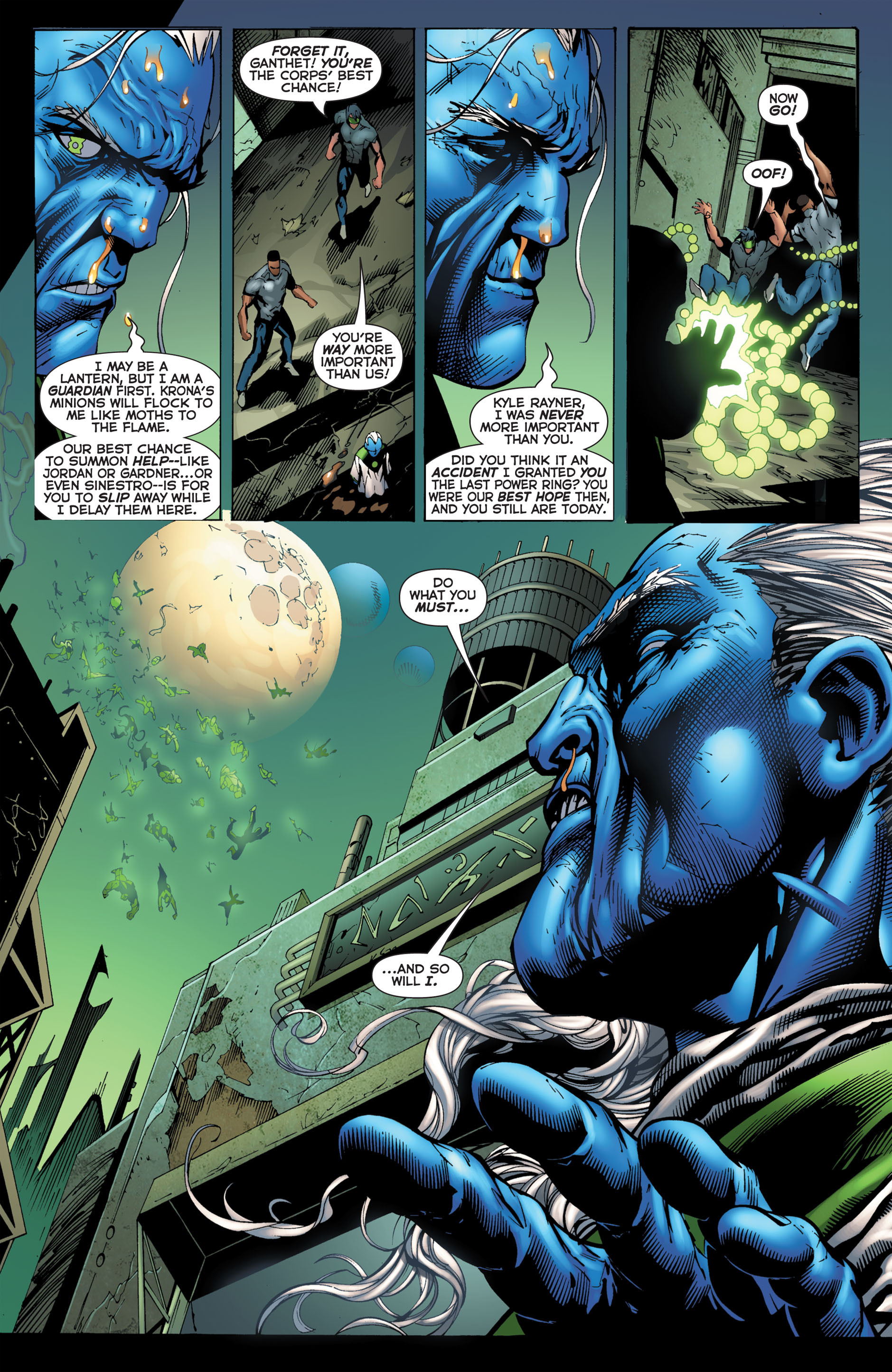 Read online Green Lantern: War of the Green Lanterns (2011) comic -  Issue # TPB - 68