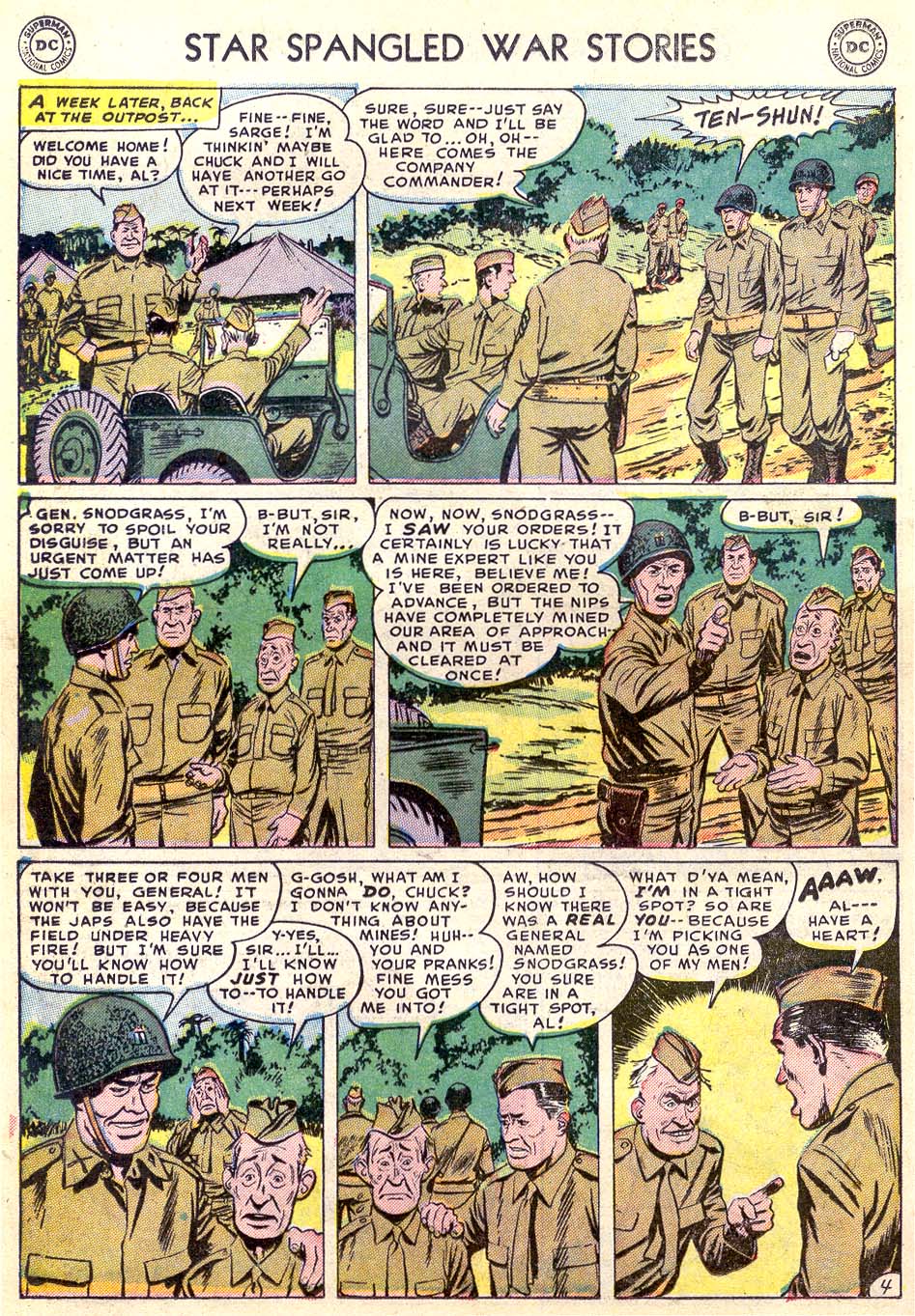 Read online Star Spangled War Stories (1952) comic -  Issue #8 - 20