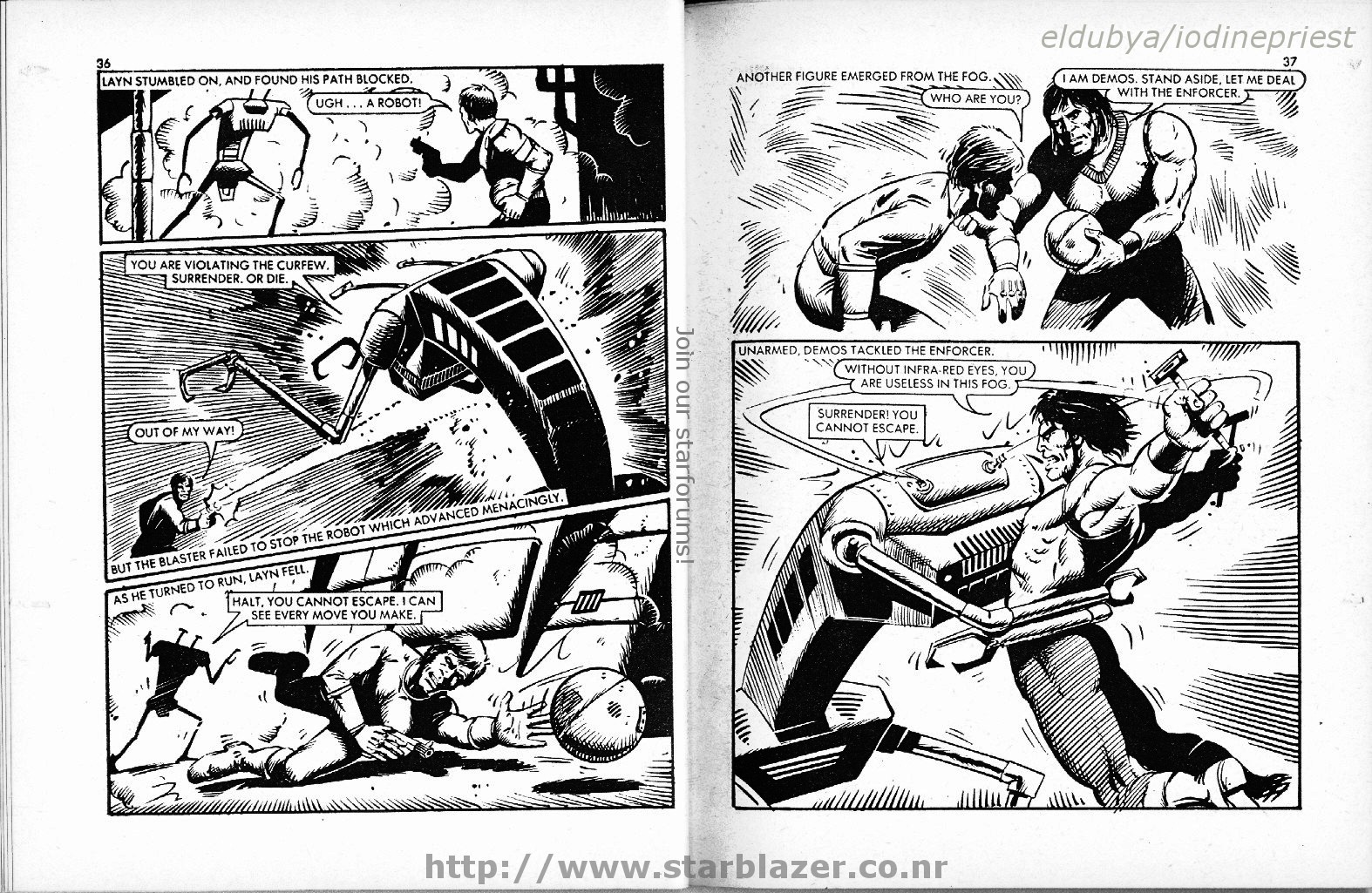 Read online Starblazer comic -  Issue #137 - 20