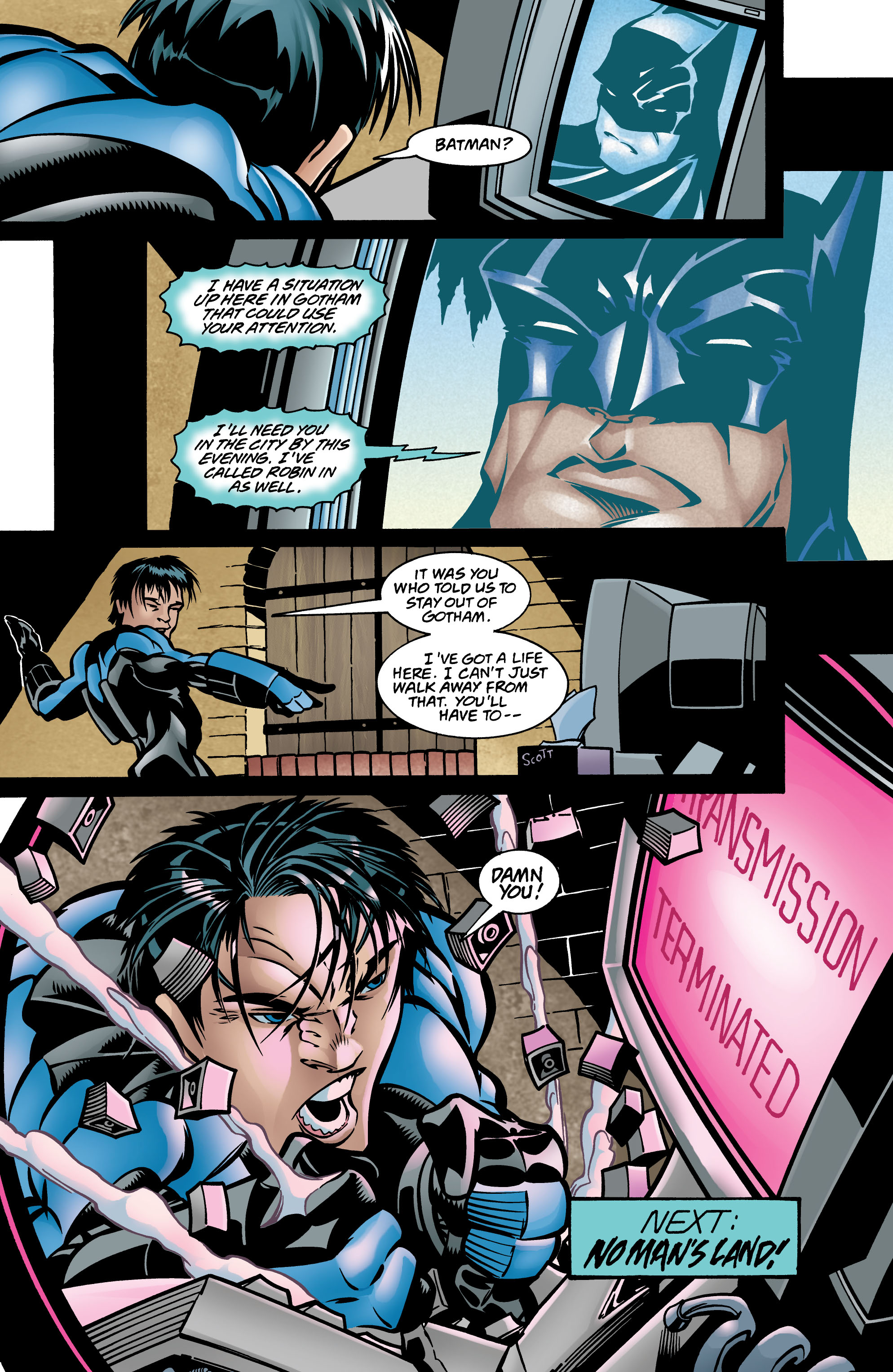 Read online Nightwing (1996) comic -  Issue #34 - 22