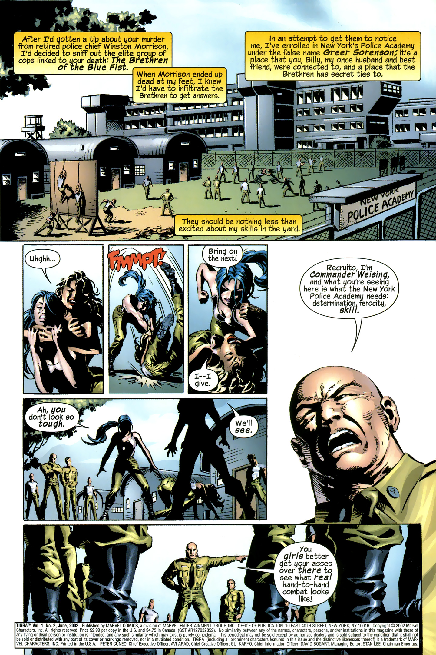 Read online Tigra comic -  Issue #2 - 4