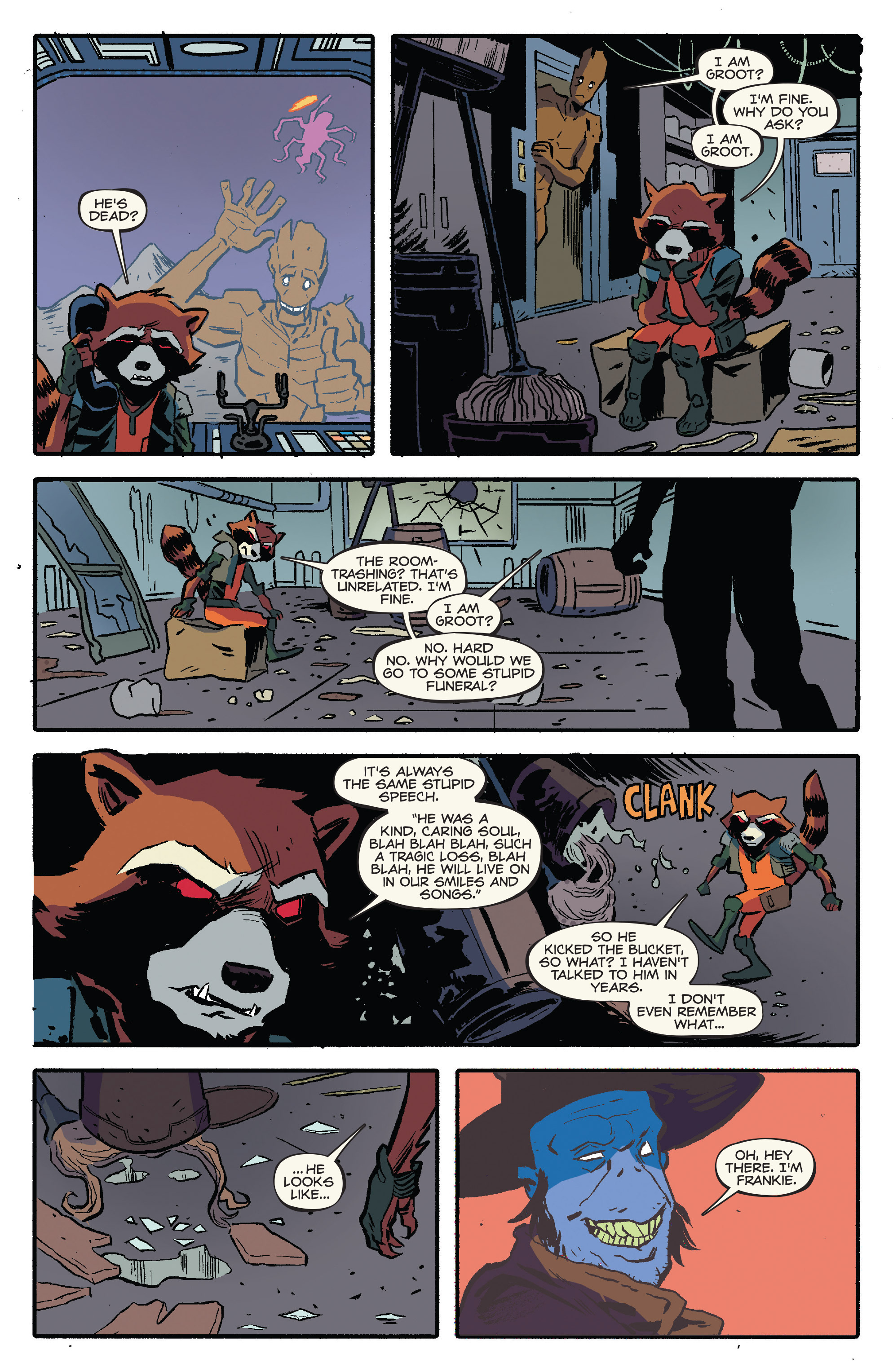 Read online Rocket Raccoon & Groot comic -  Issue #7 - 5