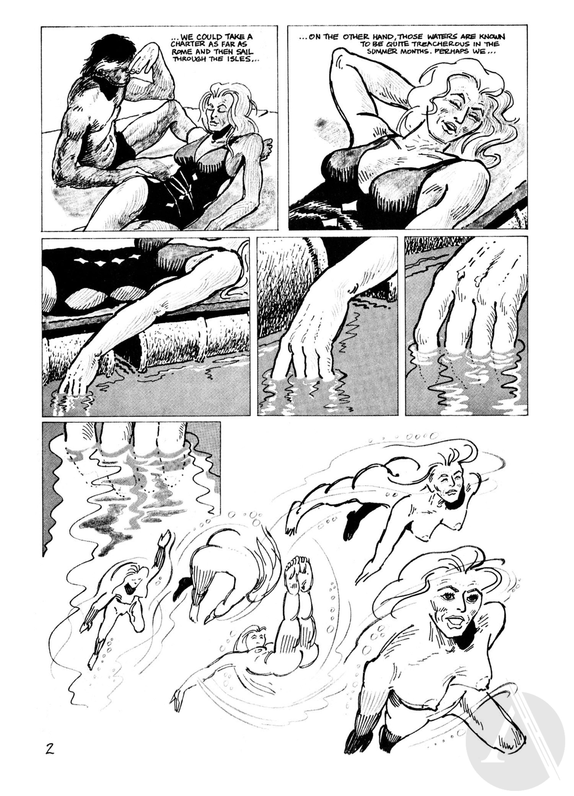Read online Wet Satin comic -  Issue #2 - 26