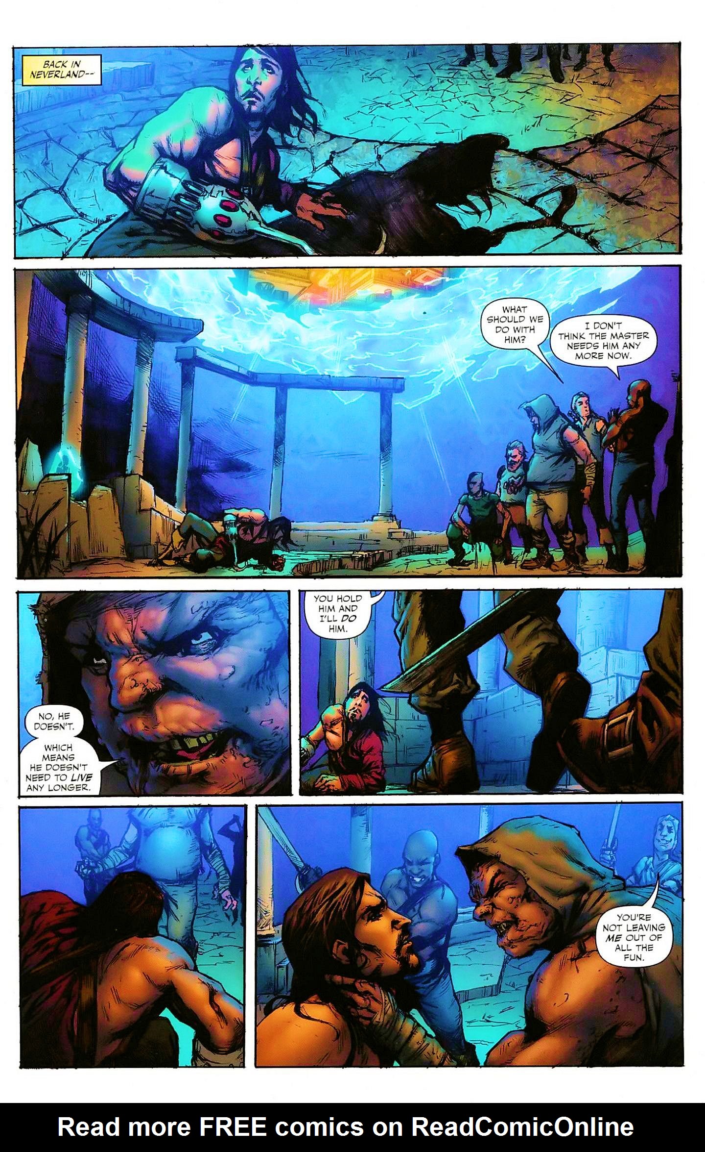 Read online Grimm Fairy Tales: Neverland Hook comic -  Issue #5 - 7