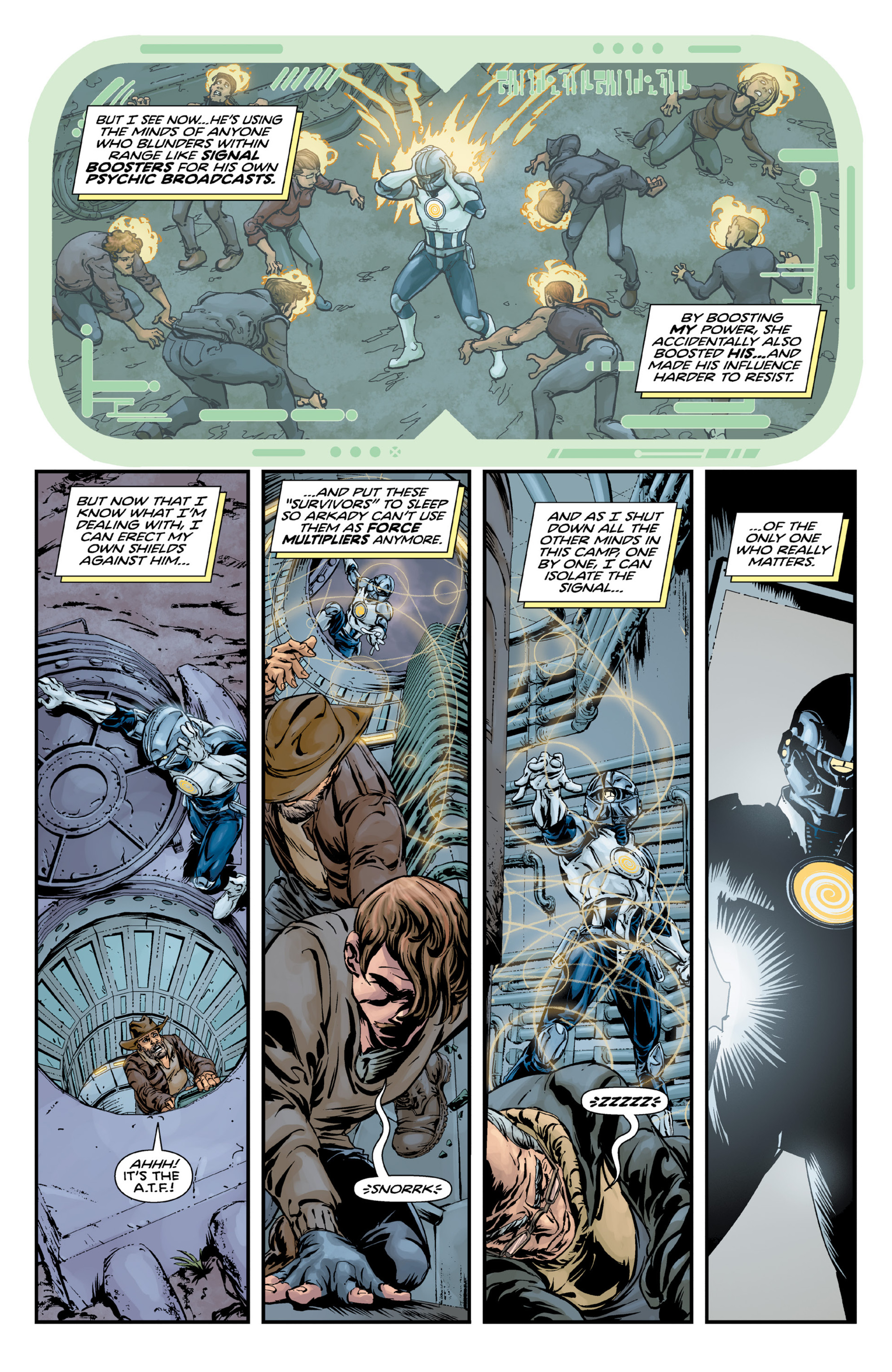 Read online Brain Boy:  The Men from G.E.S.T.A.L.T. comic -  Issue # TPB - 73