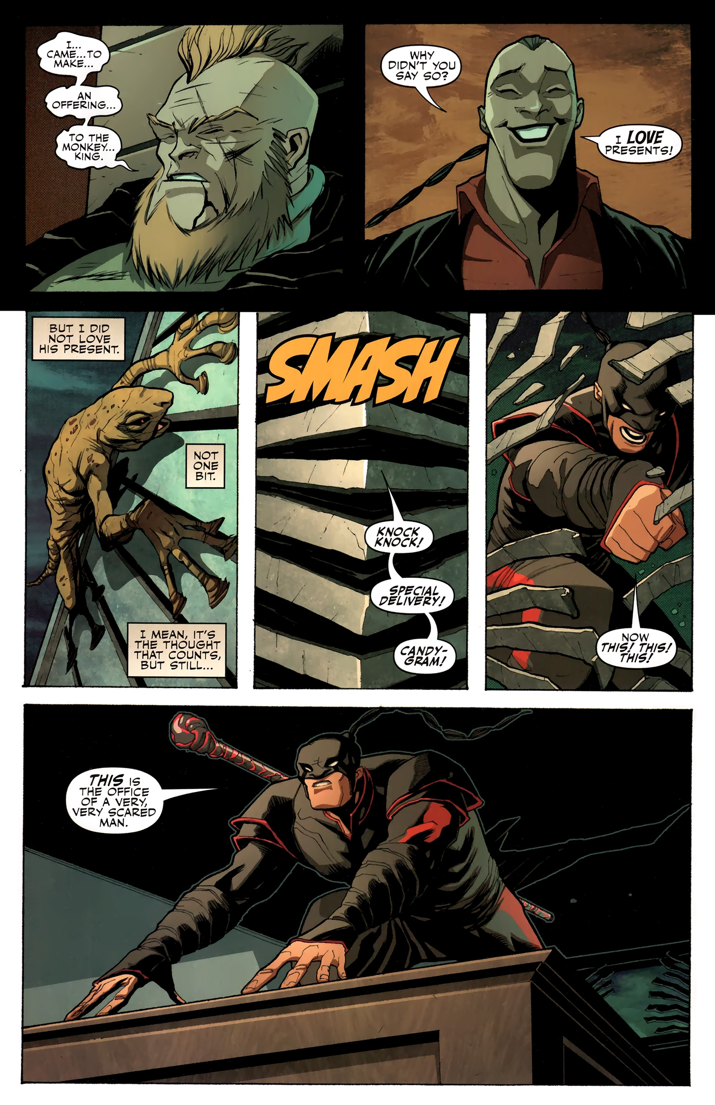 Read online Fear Itself: The Monkey King comic -  Issue # Full - 8