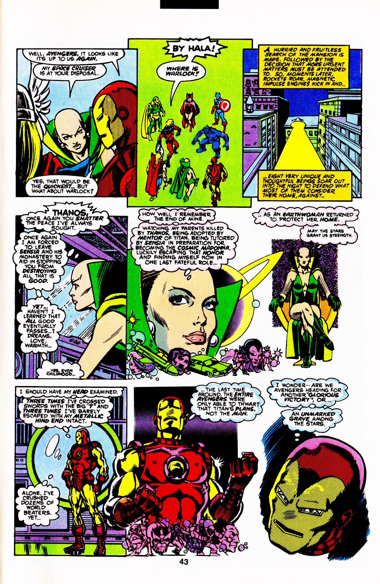 Read online Warlock (1992) comic -  Issue #5 - 45