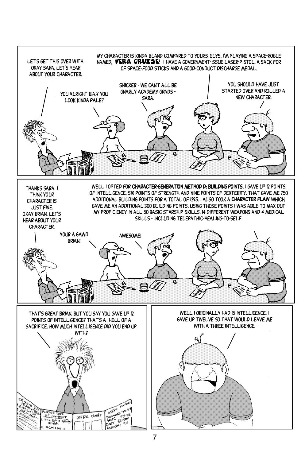 Read online Knights of the Dinner Table comic -  Issue #5 - 9