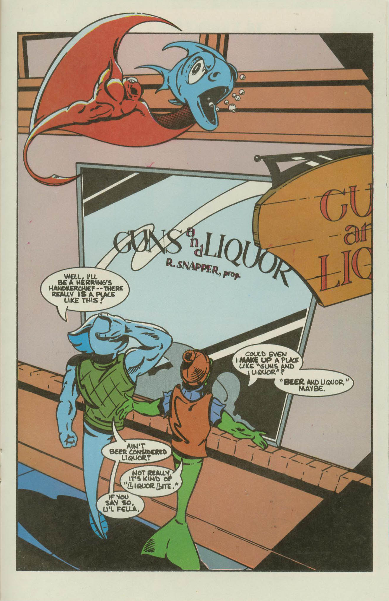 Read online The Fish Police comic -  Issue #13 - 19