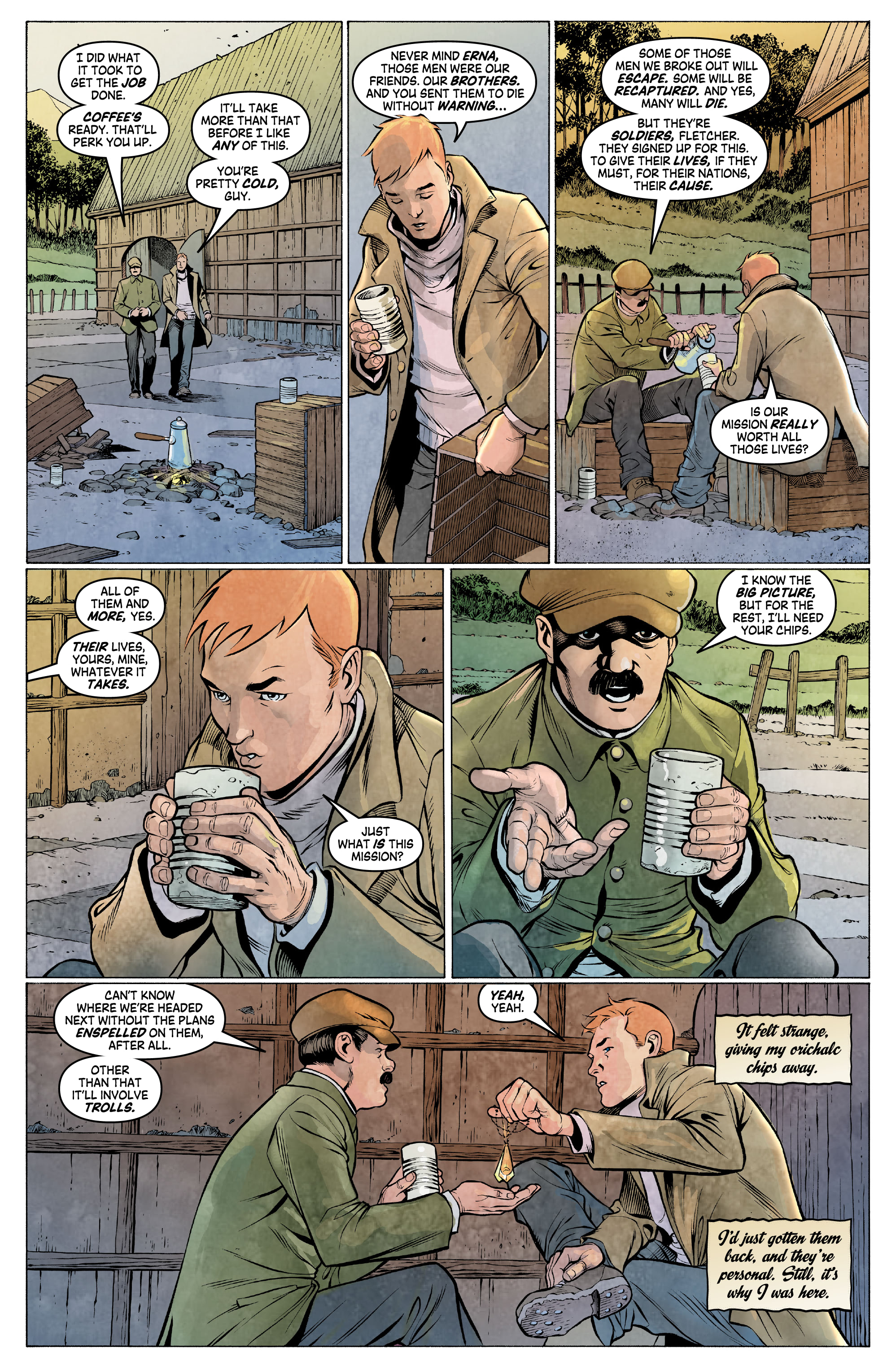 Read online Arrowsmith: Behind Enemy Lines comic -  Issue #4 - 8