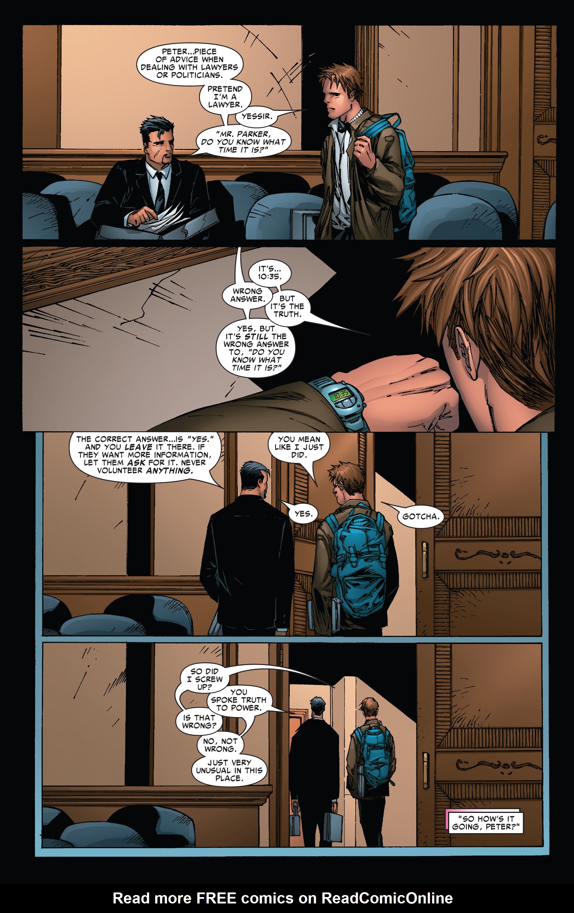 Read online The Amazing Spider-Man by JMS Ultimate Collection comic -  Issue # TPB 5 (Part 1) - 39