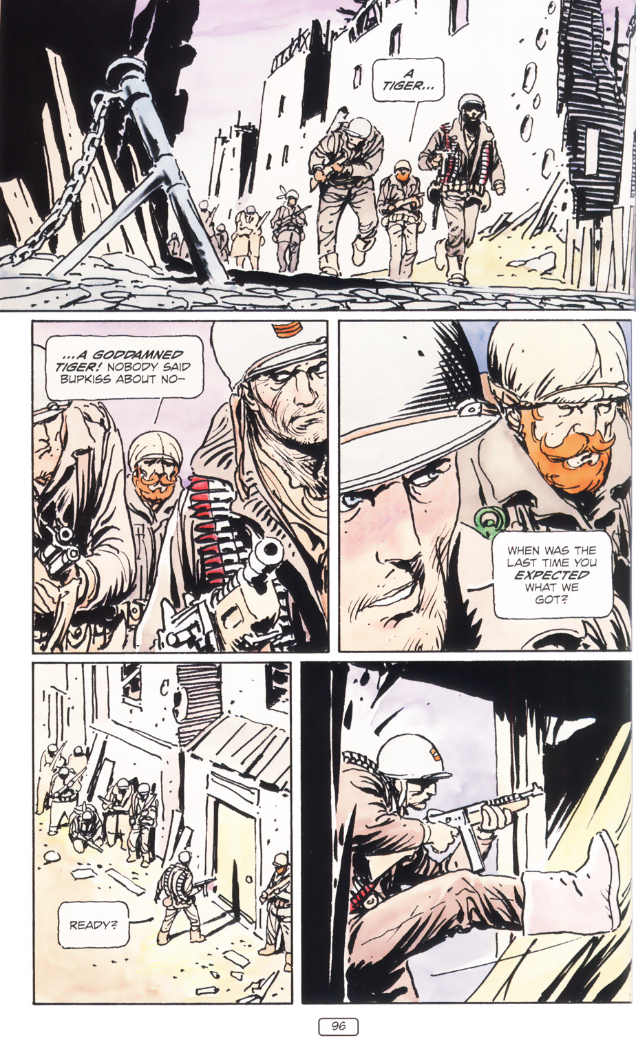 Read online Sgt. Rock: Between Hell & A Hard Place comic -  Issue # TPB - 102