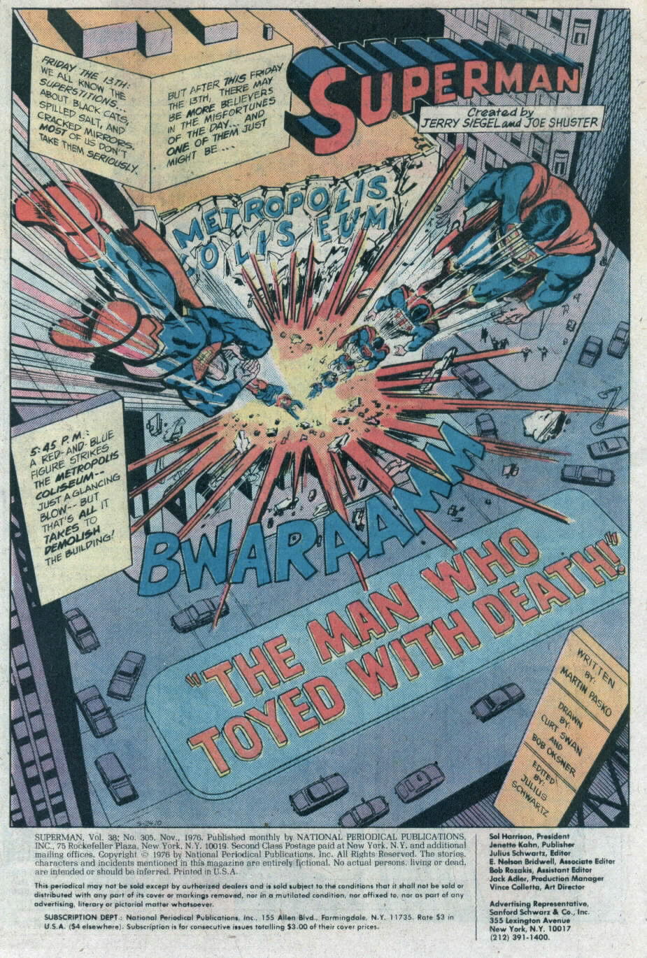 Read online Superman (1939) comic -  Issue #305 - 2