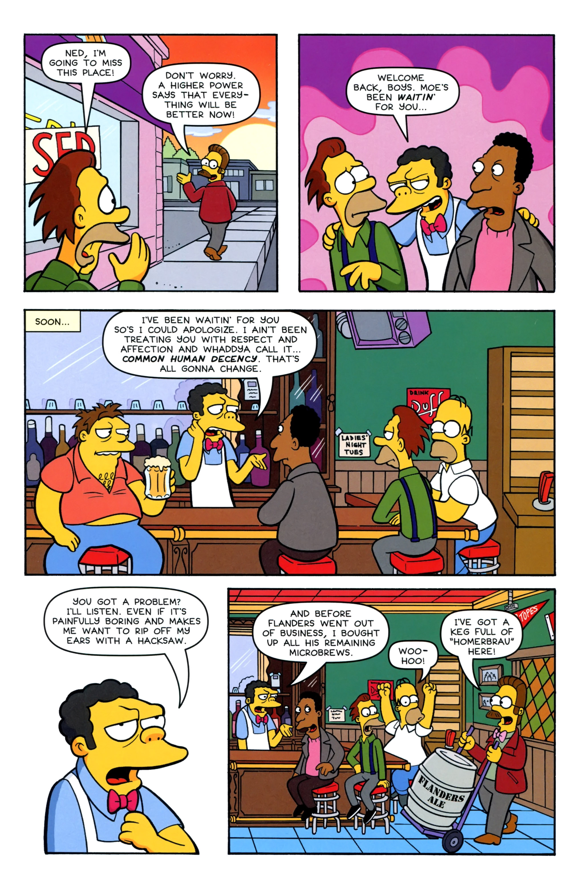 Read online Simpsons Comics comic -  Issue #220 - 25