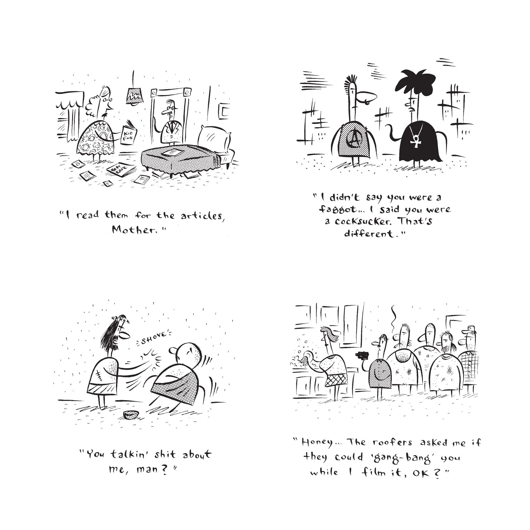 Read online Ho! The Morally Questionable Cartoons of Ivan Brunetti comic -  Issue # TPB - 102
