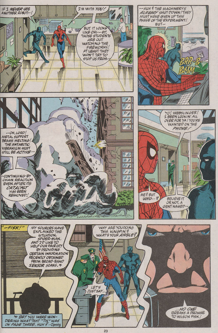 Read online Web of Spider-Man (1985) comic -  Issue # _Annual 7 - 19