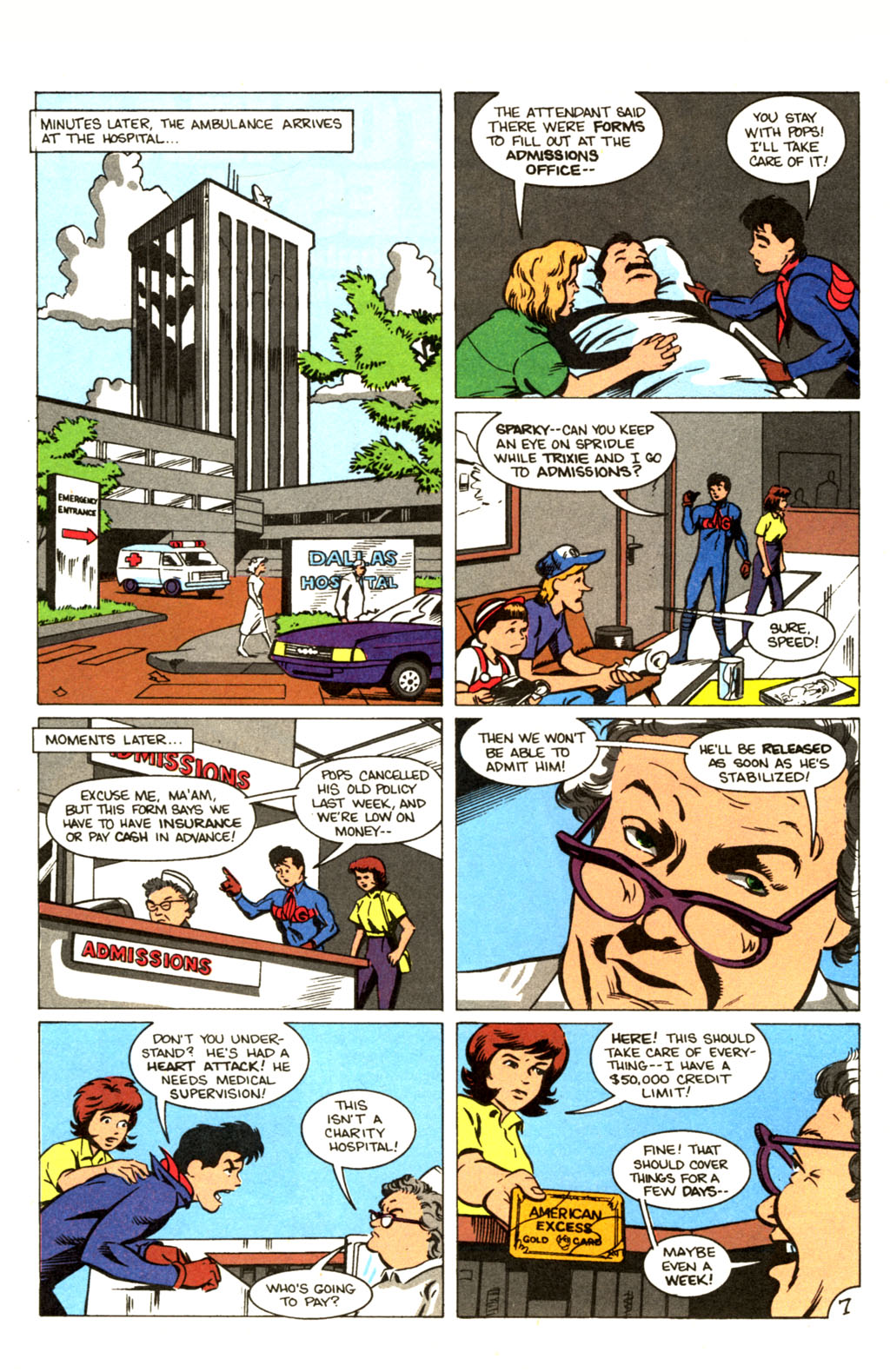 Read online Speed Racer (1987) comic -  Issue #30 - 8