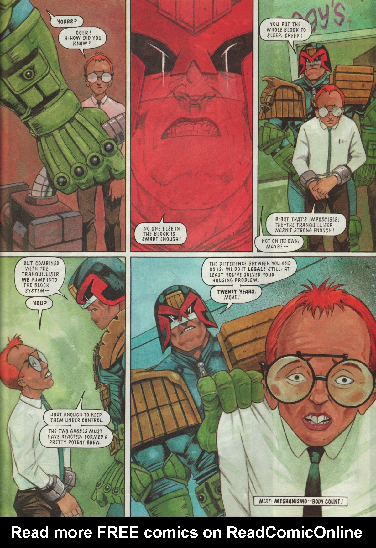 Read online Judge Dredd: The Megazine (vol. 2) comic -  Issue #36 - 11