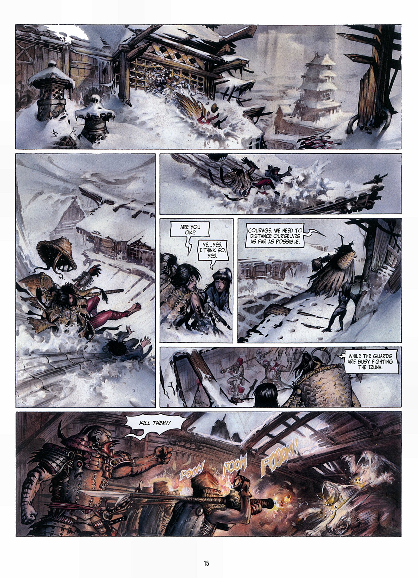 Read online Legend of the Scarlet Blades comic -  Issue # TPB - 16