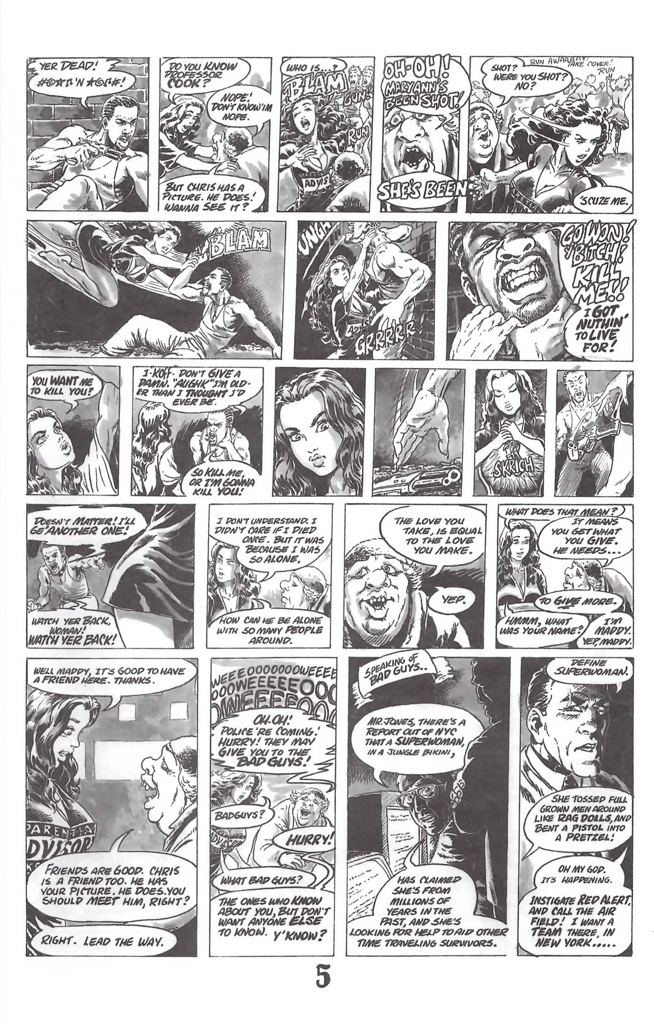 Read online Cavewoman: Pangaean Sea comic -  Issue #2 - 7