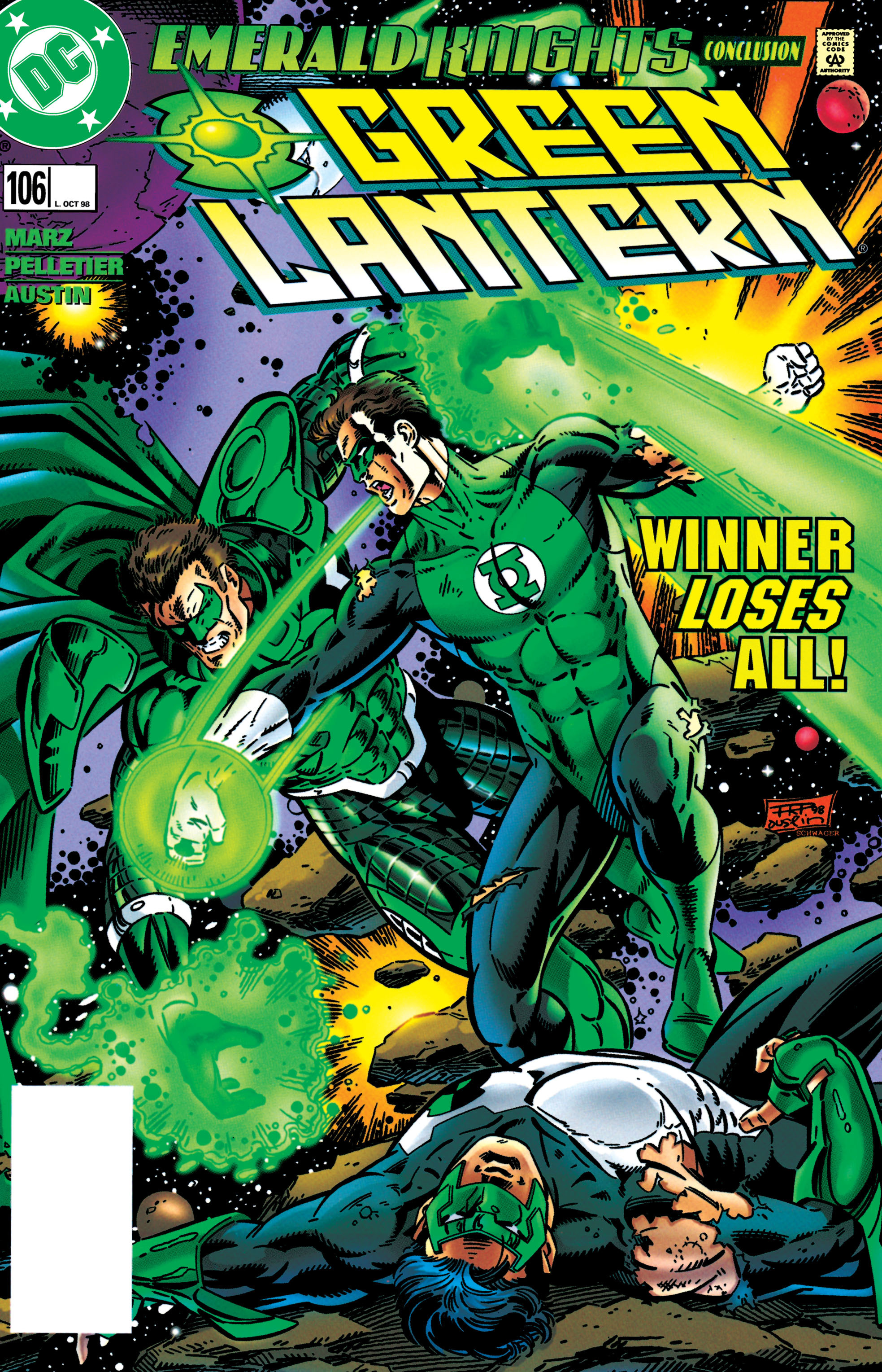 Read online Green Lantern (1990) comic -  Issue #106 - 1