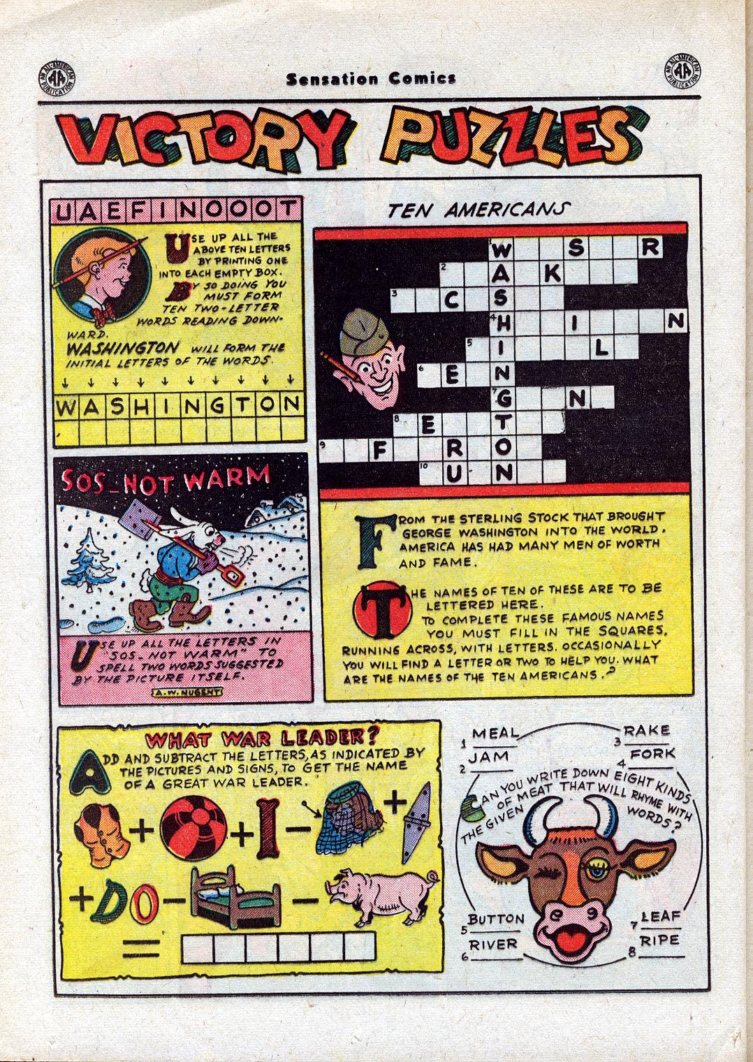 Read online Sensation (Mystery) Comics comic -  Issue #44 - 34