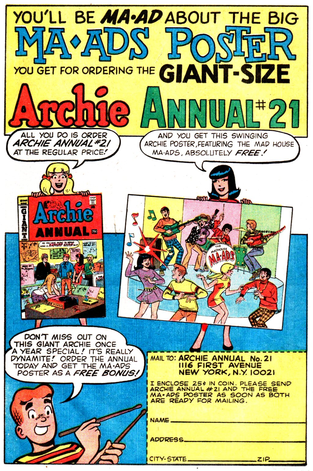 Read online Archie (1960) comic -  Issue #192 - 12
