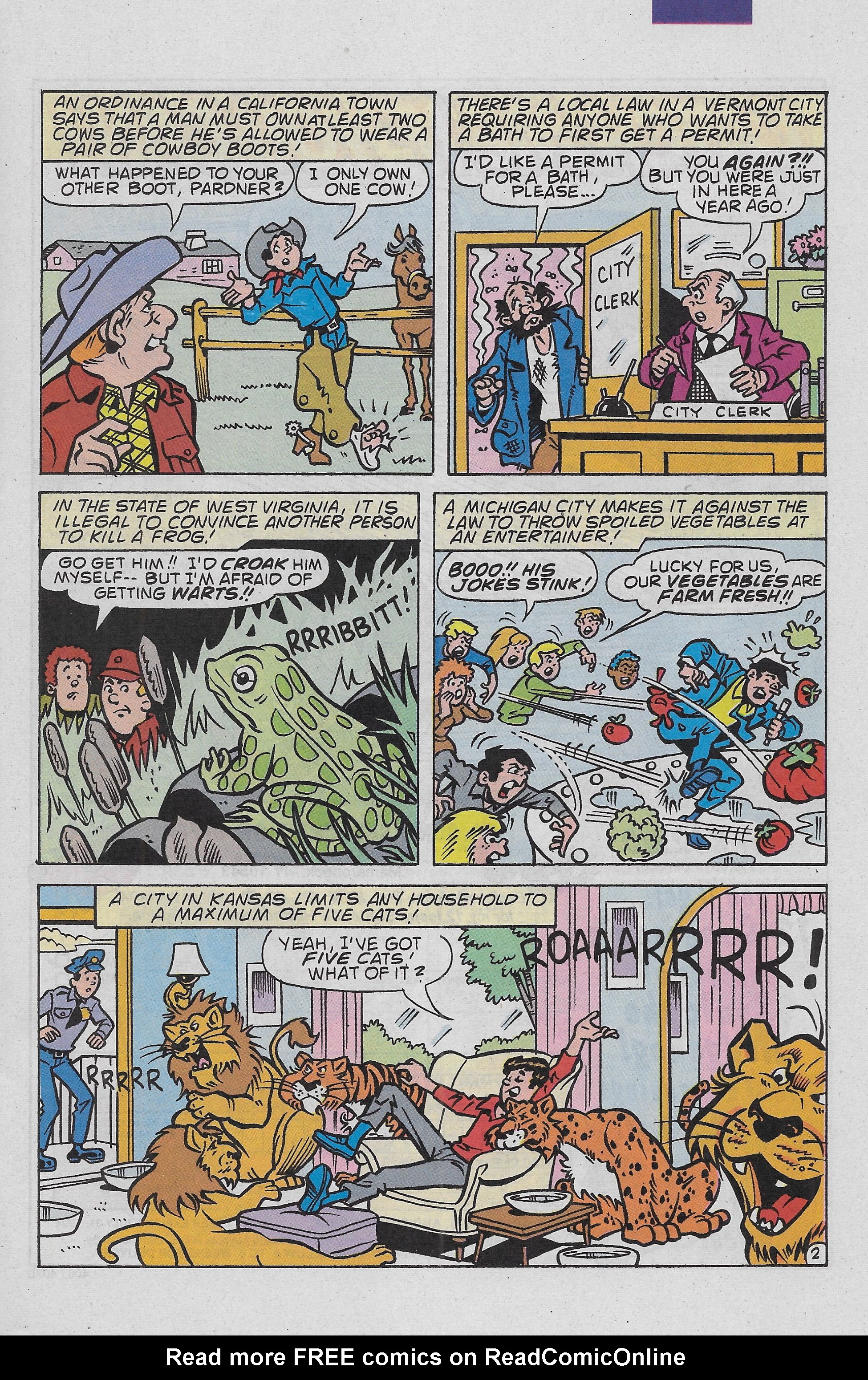 Read online Archie's Pal Jughead Comics comic -  Issue #56 - 27