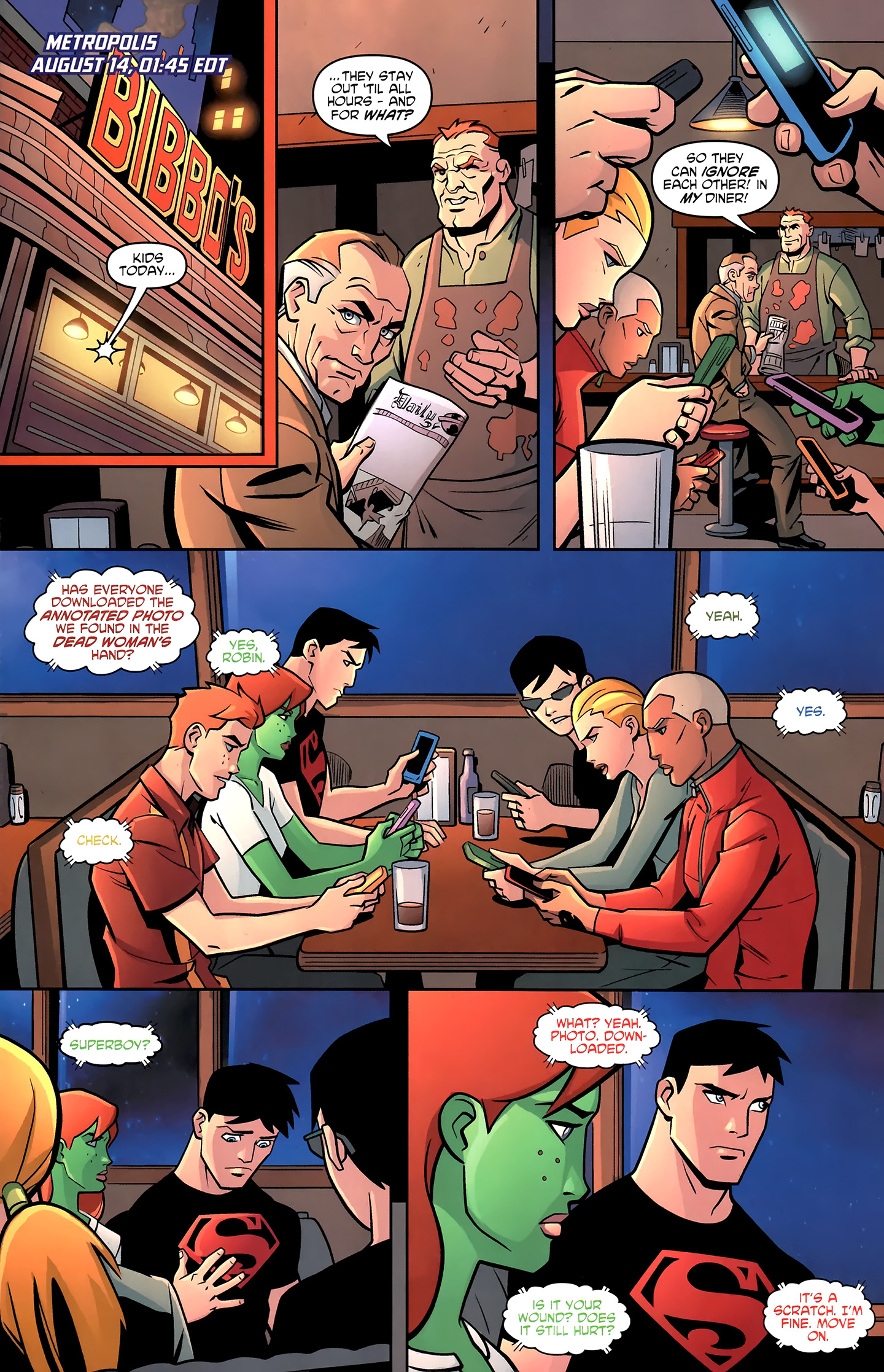Read online Young Justice (2011) comic -  Issue #10 - 6