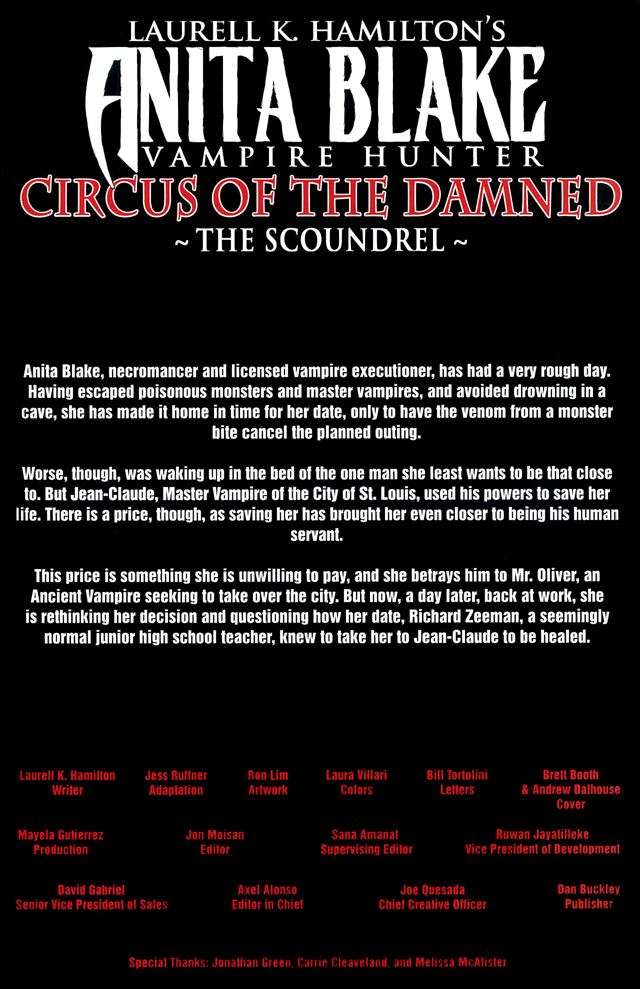 Read online Anita Blake, Vampire Hunter: Circus of the Damned - The Scoundrel comic -  Issue #4 - 2