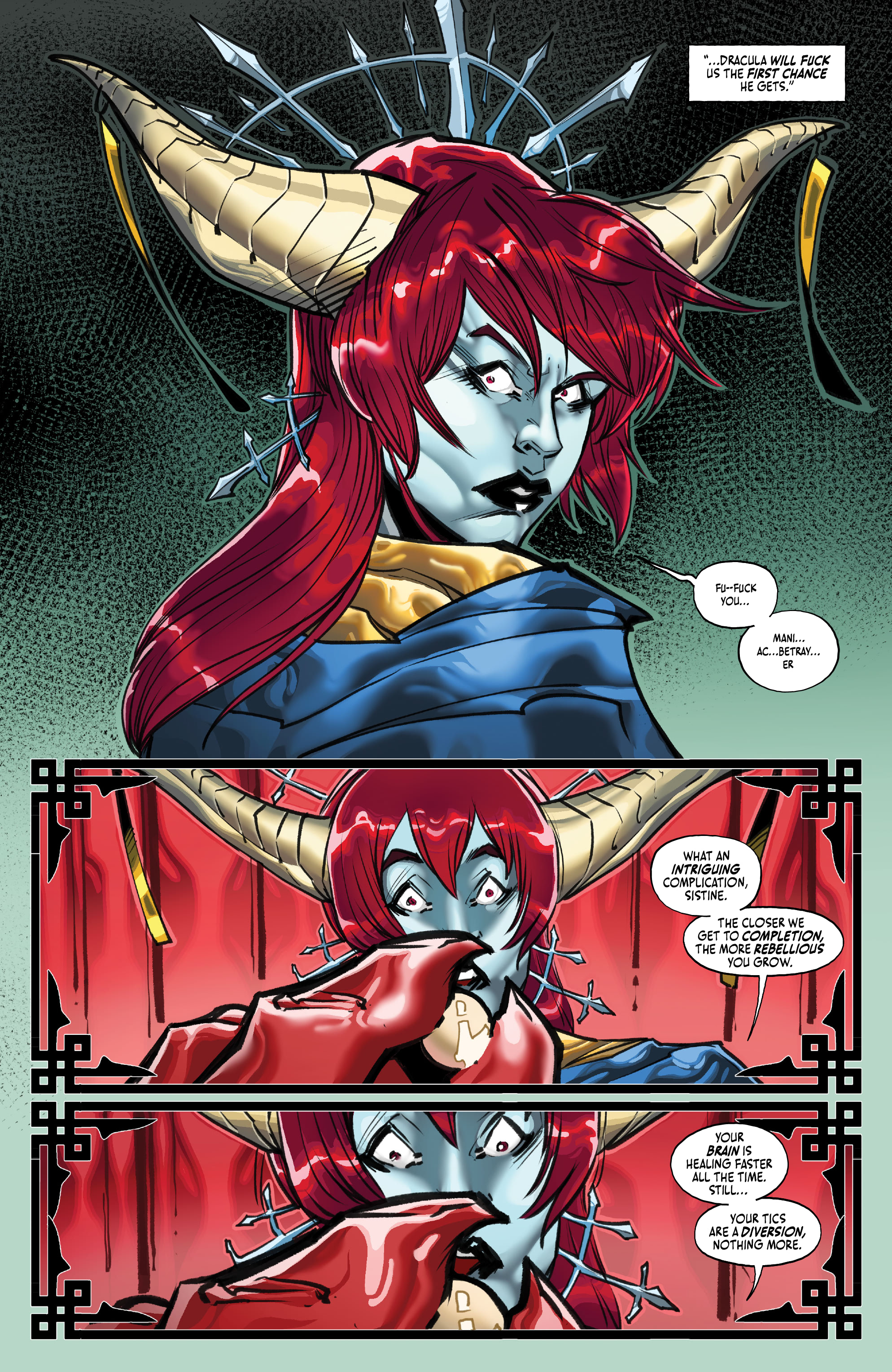 Read online Loaded Bible: Blood Of My Blood comic -  Issue #3 - 22