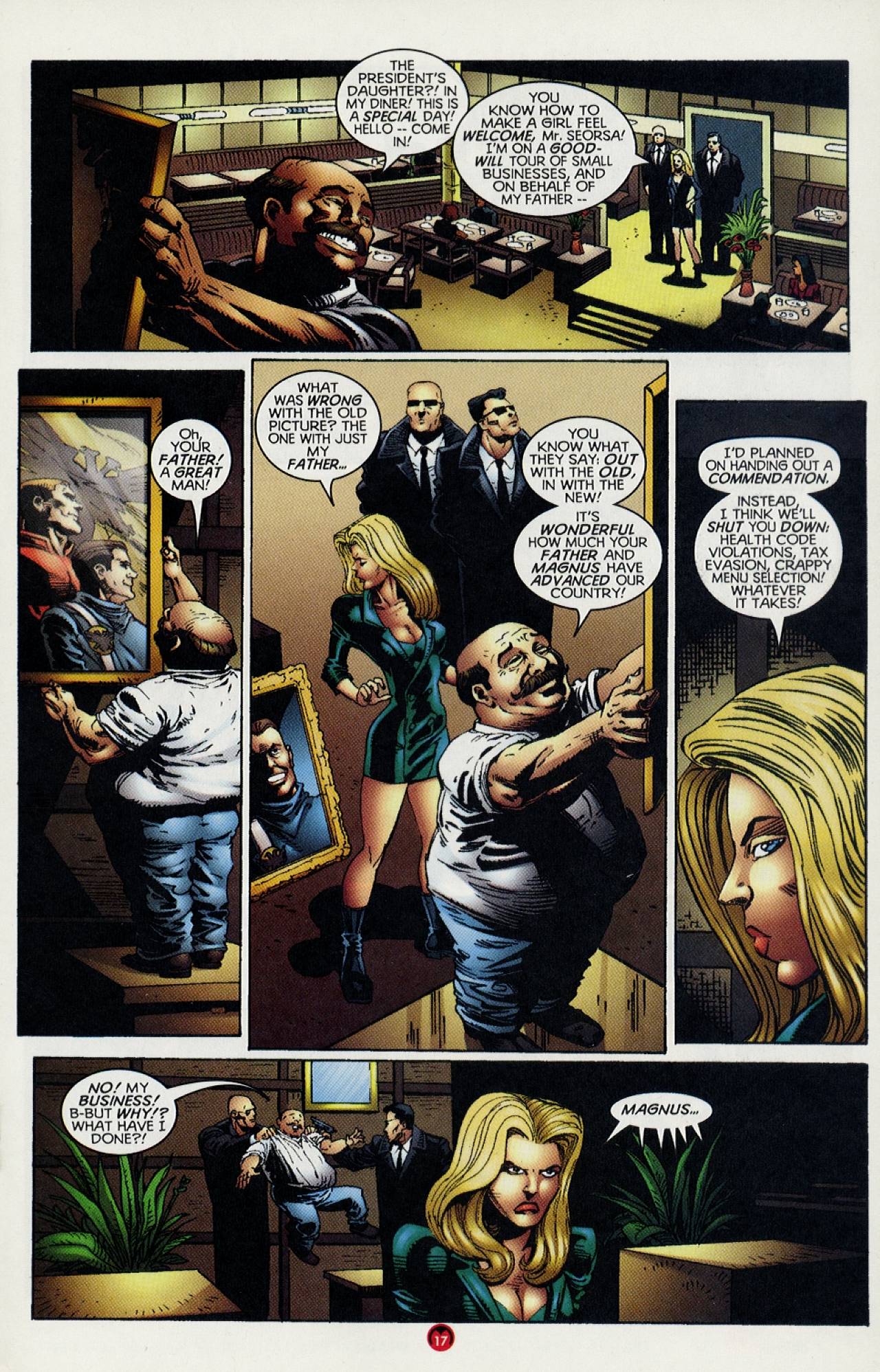 Read online Magnus Robot Fighter (1997) comic -  Issue #15 - 13
