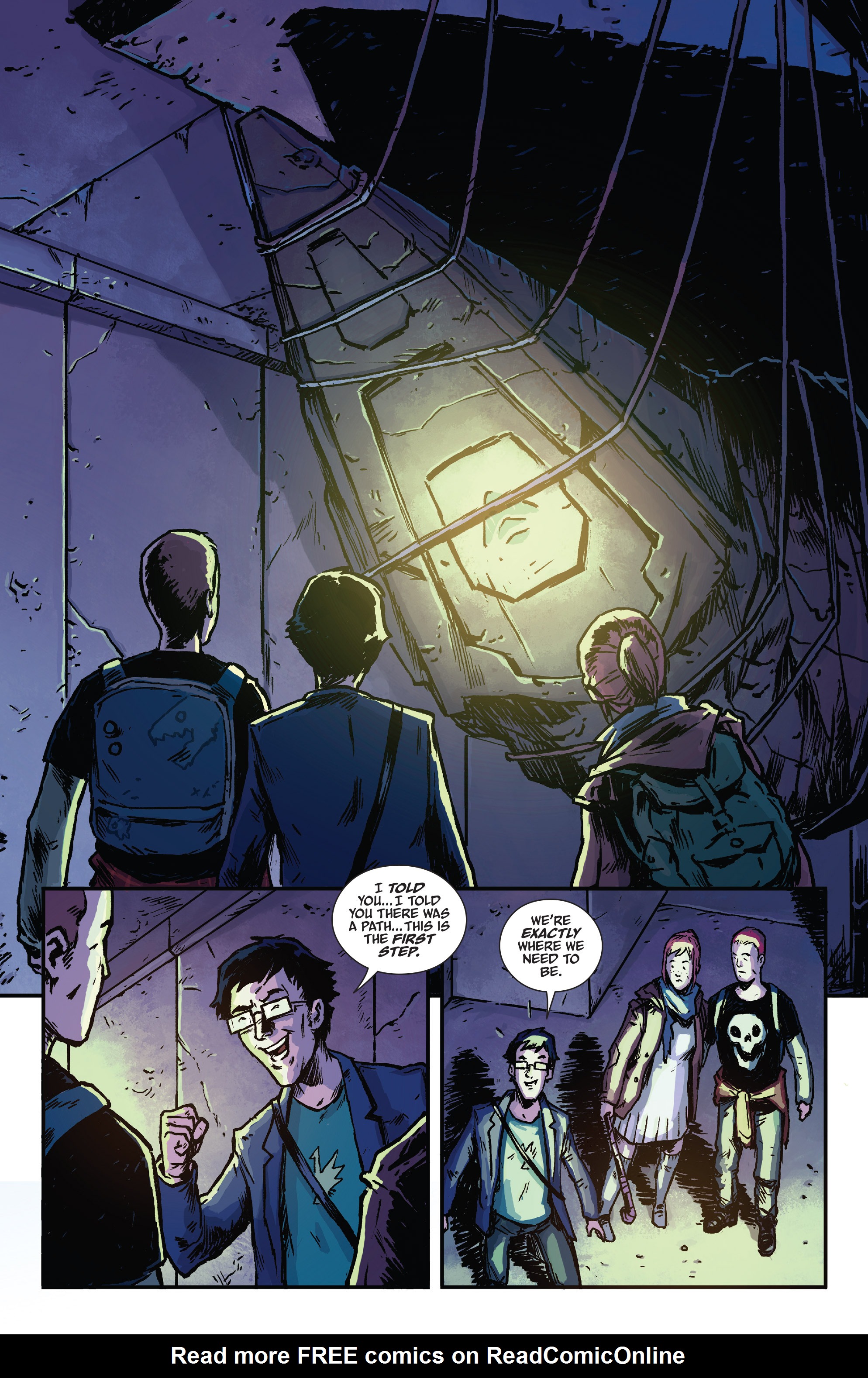 Read online The Woods comic -  Issue #4 - 12