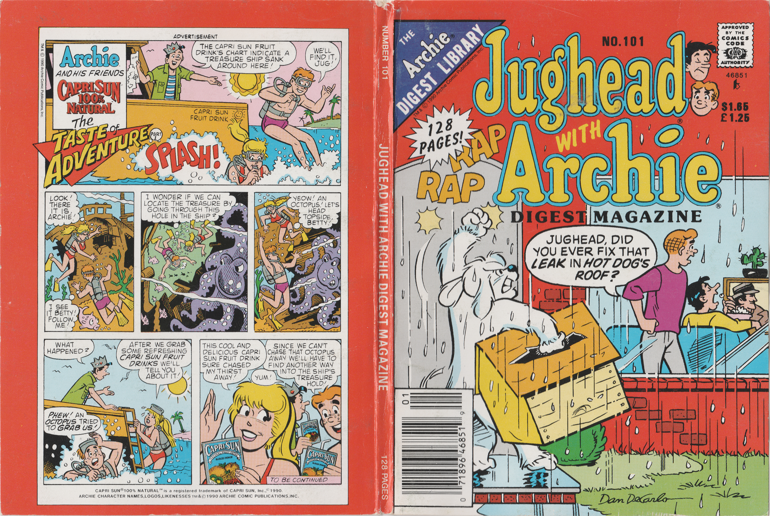 Read online Jughead with Archie Digest Magazine comic -  Issue #101 - 133