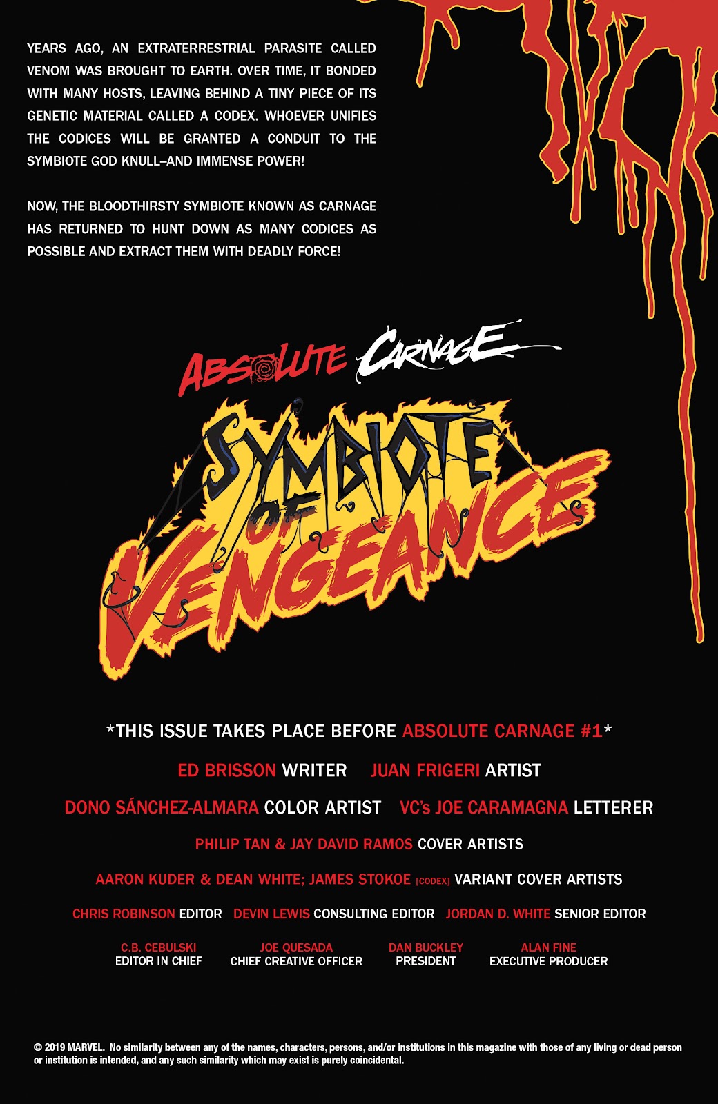 Absolute Carnage: Symbiote of Vengeance issue Full - Page 2